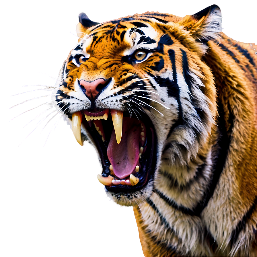 Menacing Tiger Growl Png 44 PNG