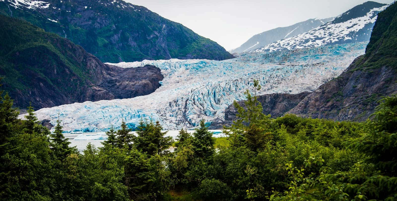 Mendenhall Glacier Alaska Wallpaper