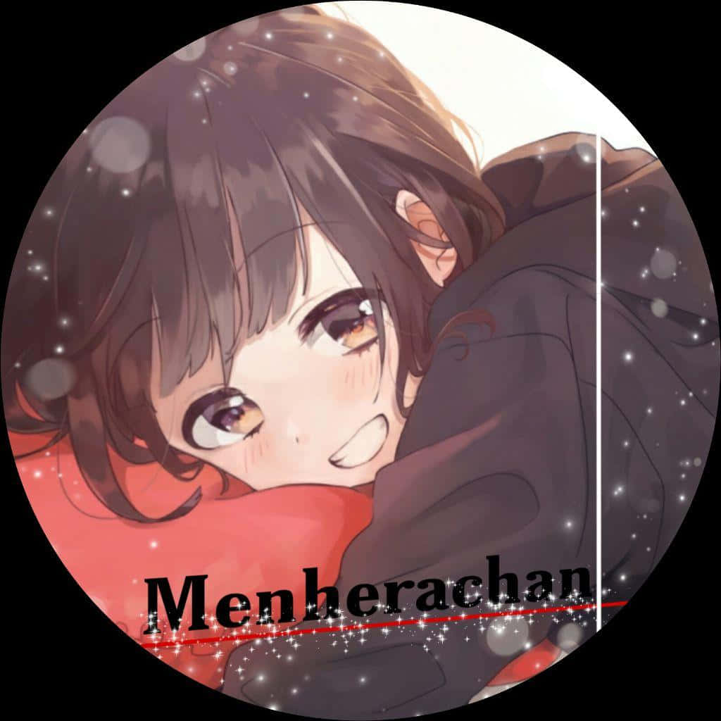 Download Cute Menhera Chan in a Dreamy World Wallpaper