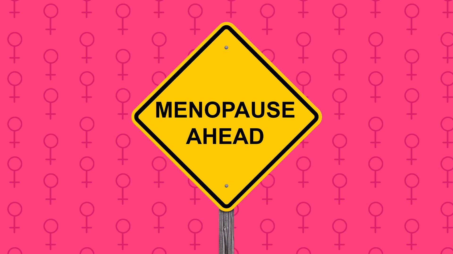 Segno Di Menopausa Avanti Sfondo