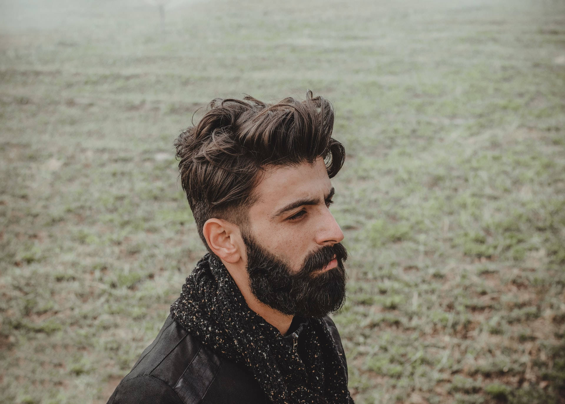 Download Mens Haircut Beard Wallpaper 