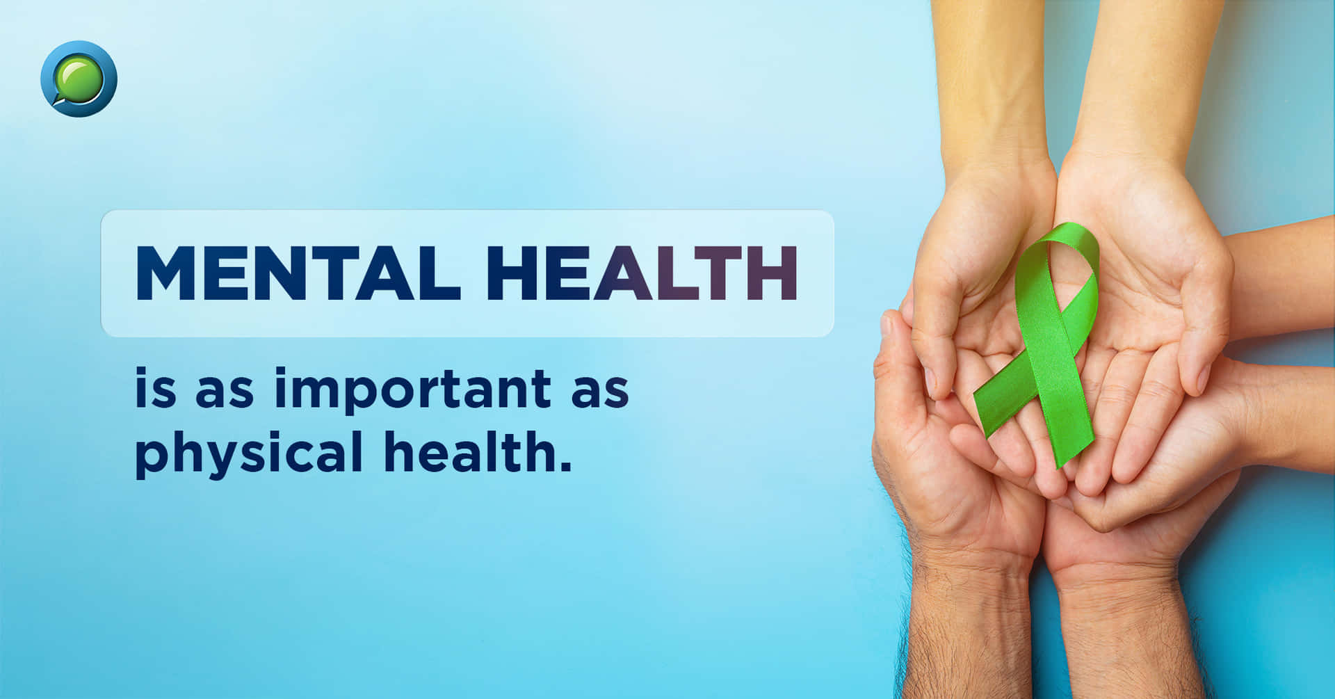Mentalhälsa Är Lika Viktigt Som Fysisk Hälsa.