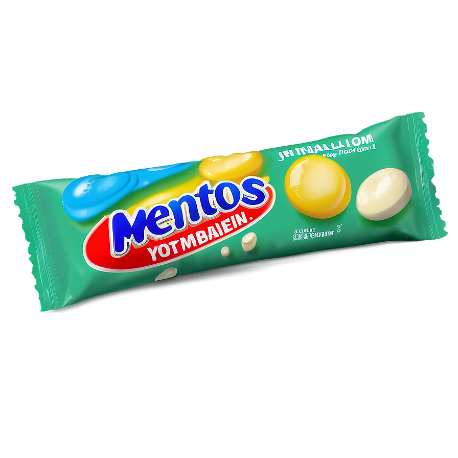 Download Mentos Gum Velvet Vanilla Mint Png 06252024 | Wallpapers.com