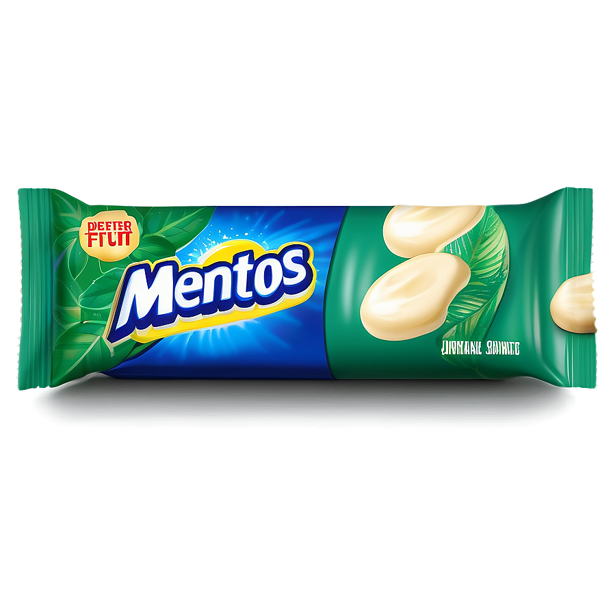 Mentos Gum Velvet Vanilla Mint Png 52 PNG