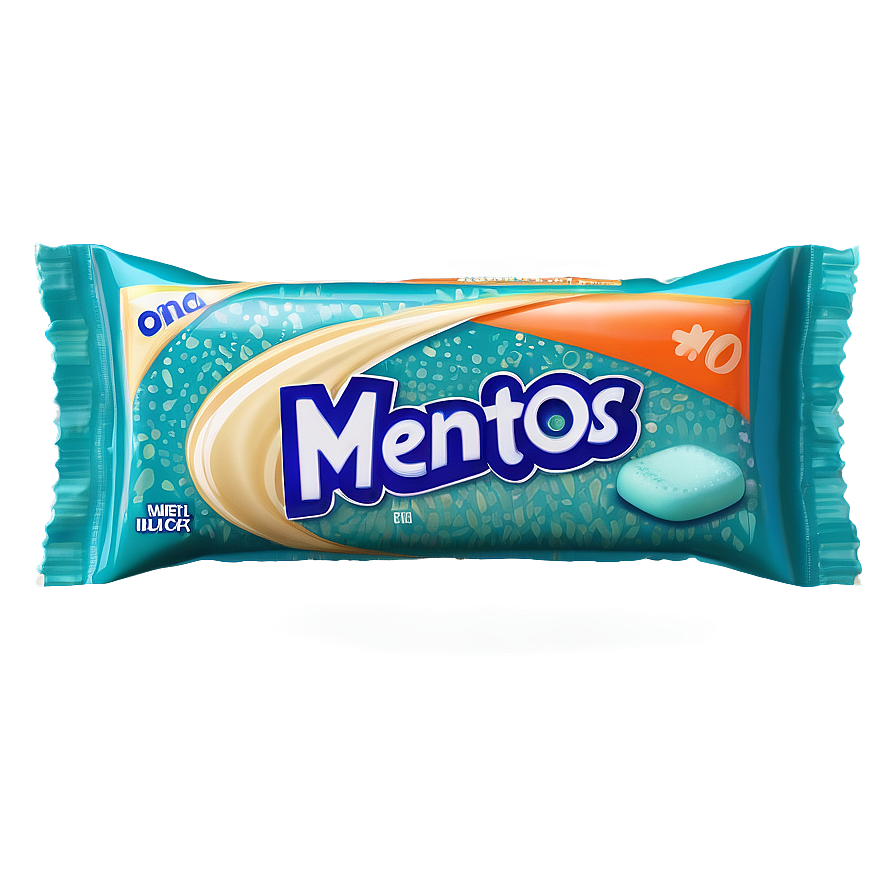 Mentos Gum Velvet Vanilla Mint Png Mdp76 PNG