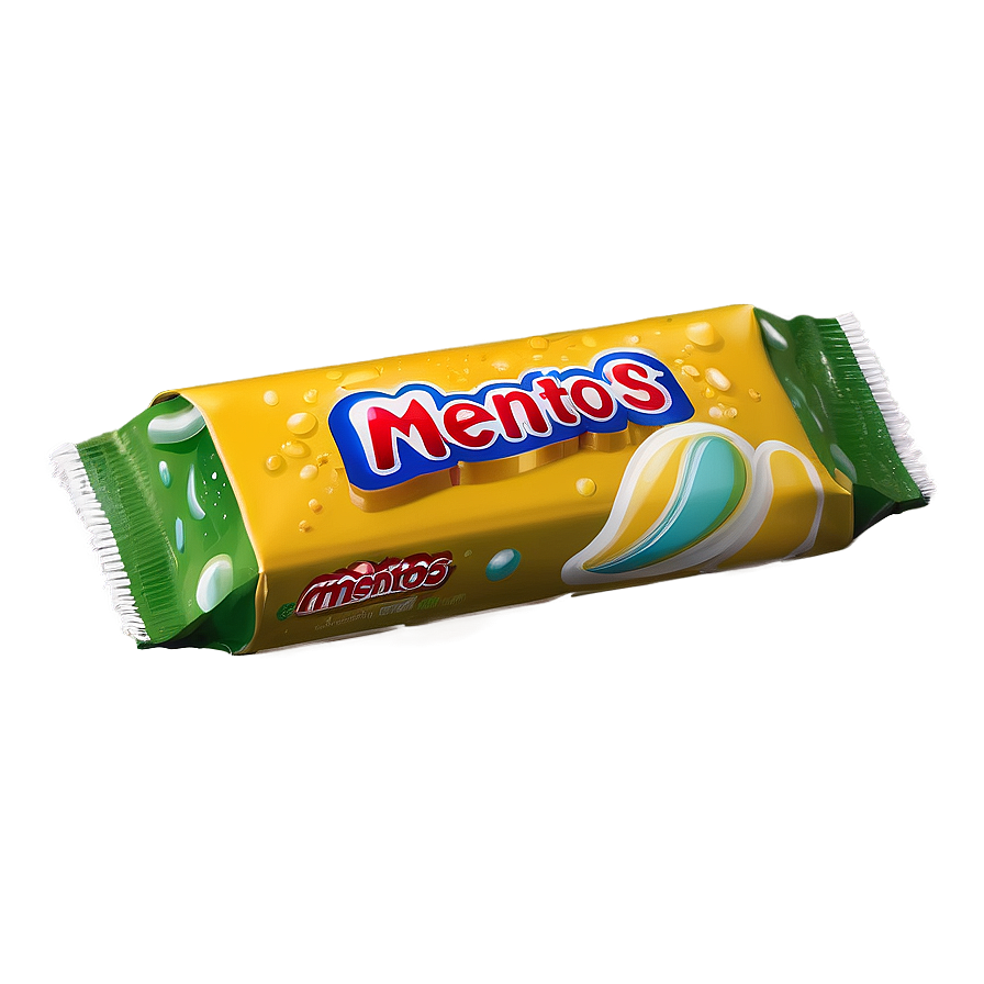 Mentos Gum Velvet Vanilla Mint Png Rcl64 PNG