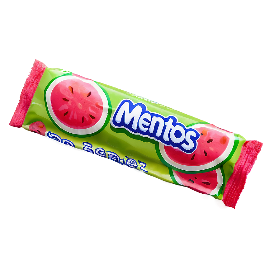 Mentos Watermelon Candy Png 06252024 PNG