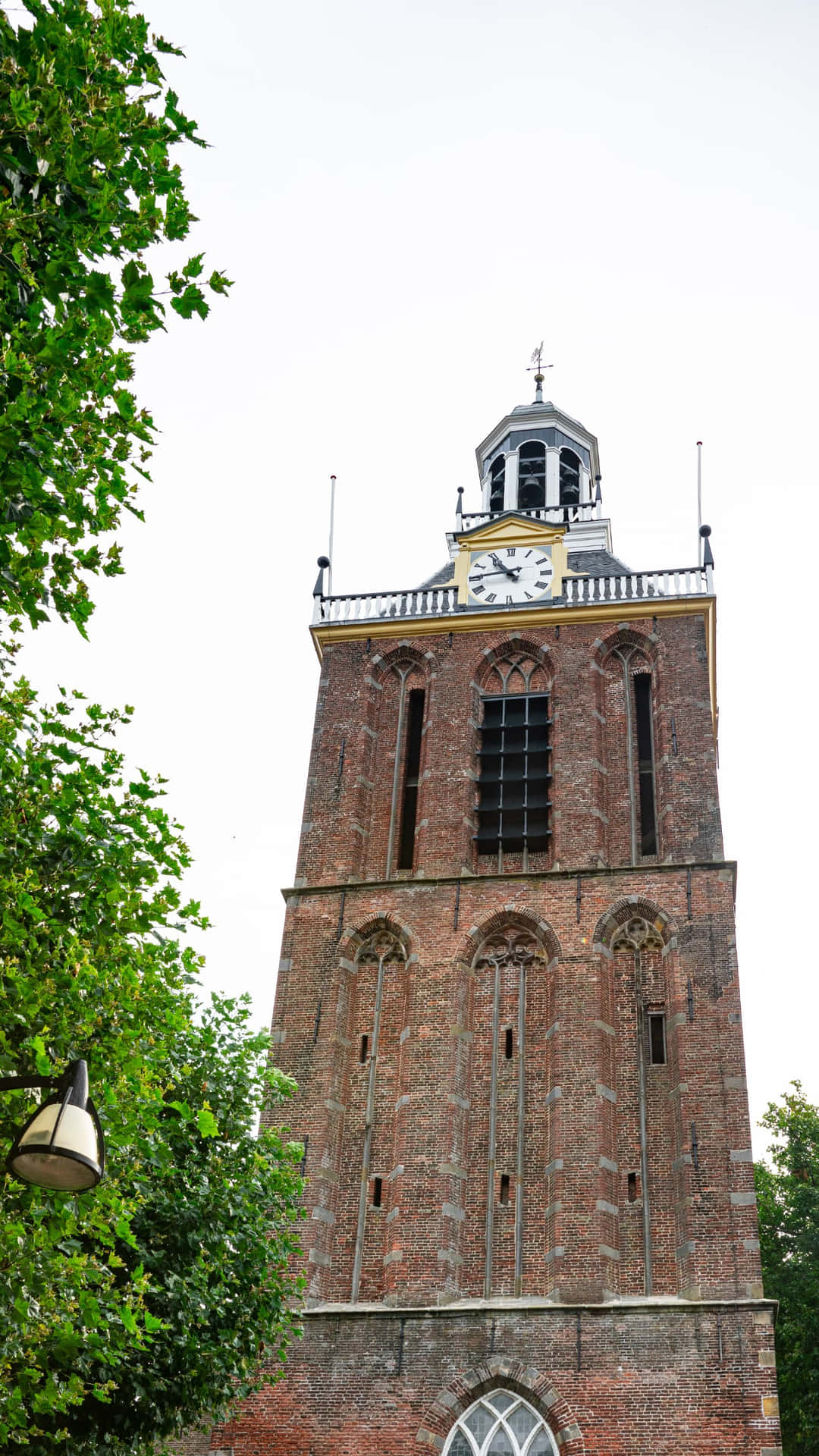 Meppel Historical Church Tower Wallpaper