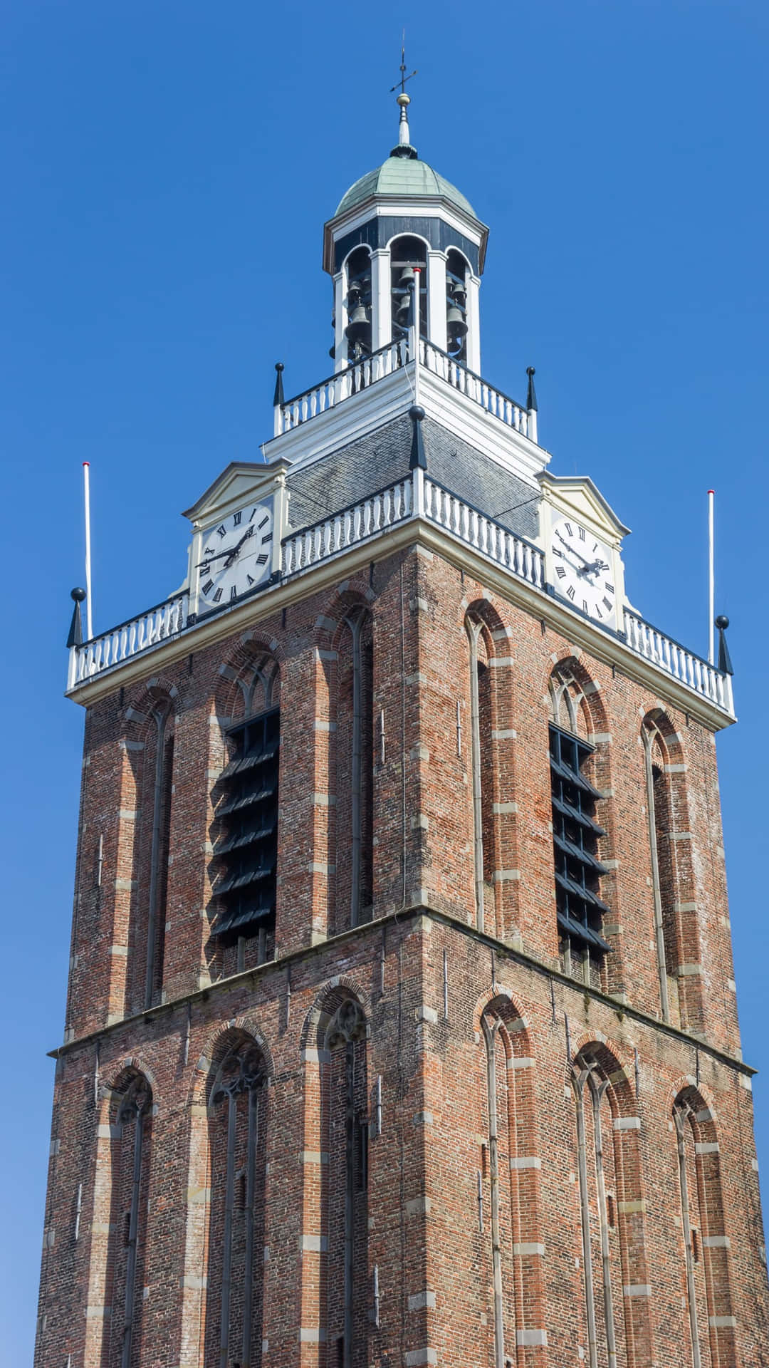 Meppel Historical Church Tower Wallpaper