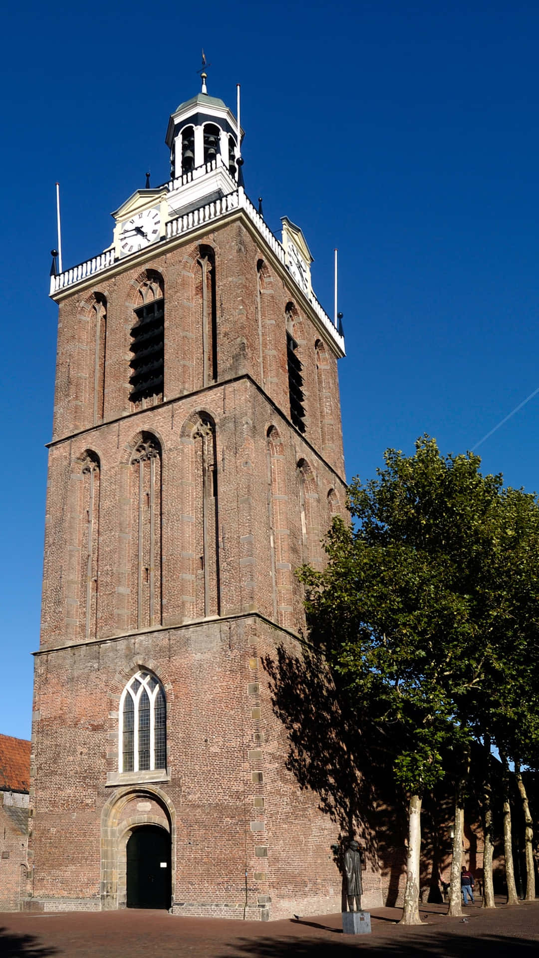 Meppel Tower Architecture Sunny Day Wallpaper