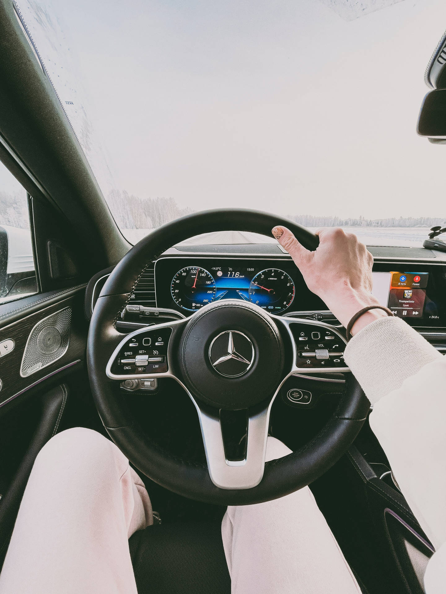 Mercedes Amg Driver Iphone Wallpaper