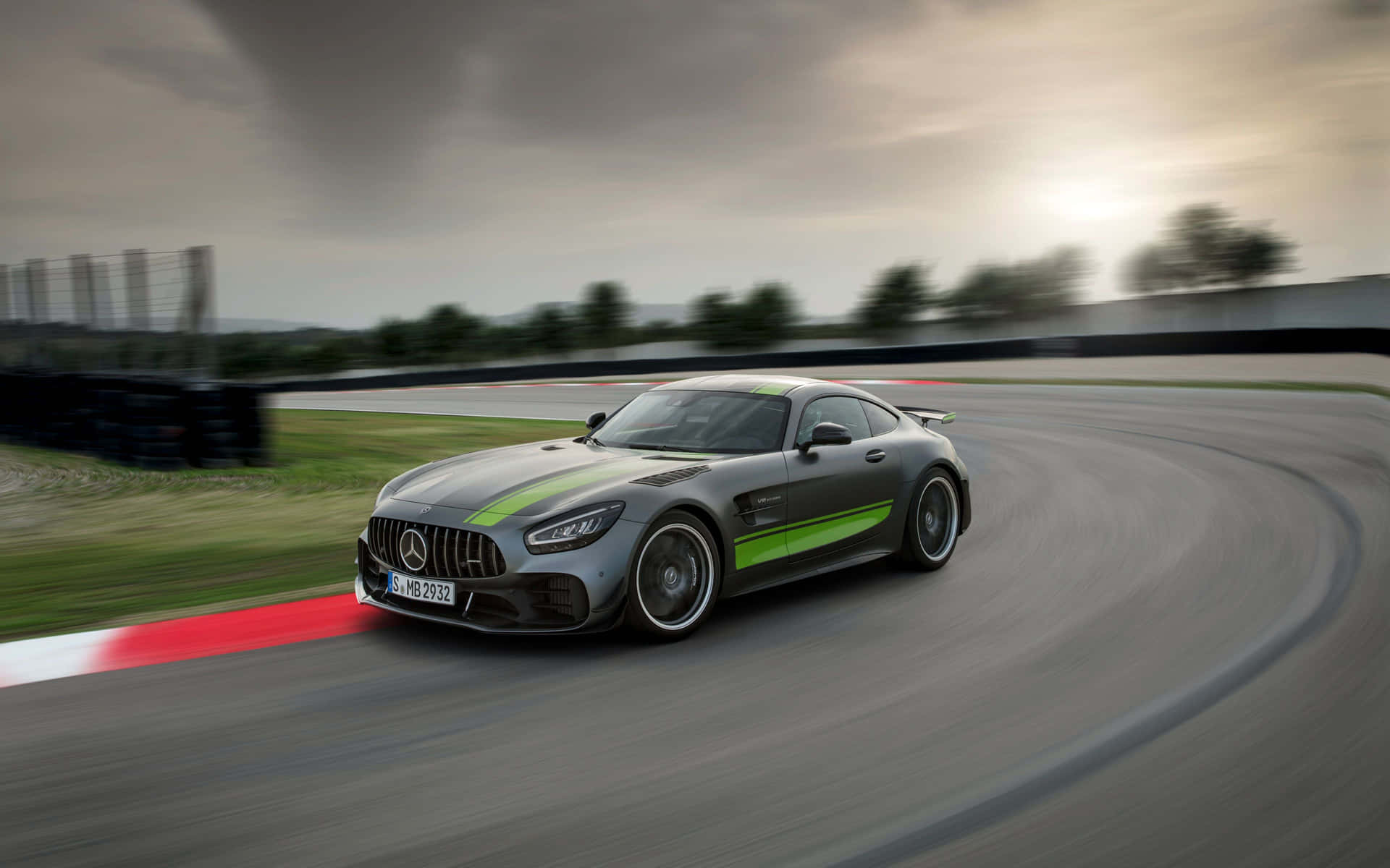 Power and Style - Mercedes AMG GT Wallpaper