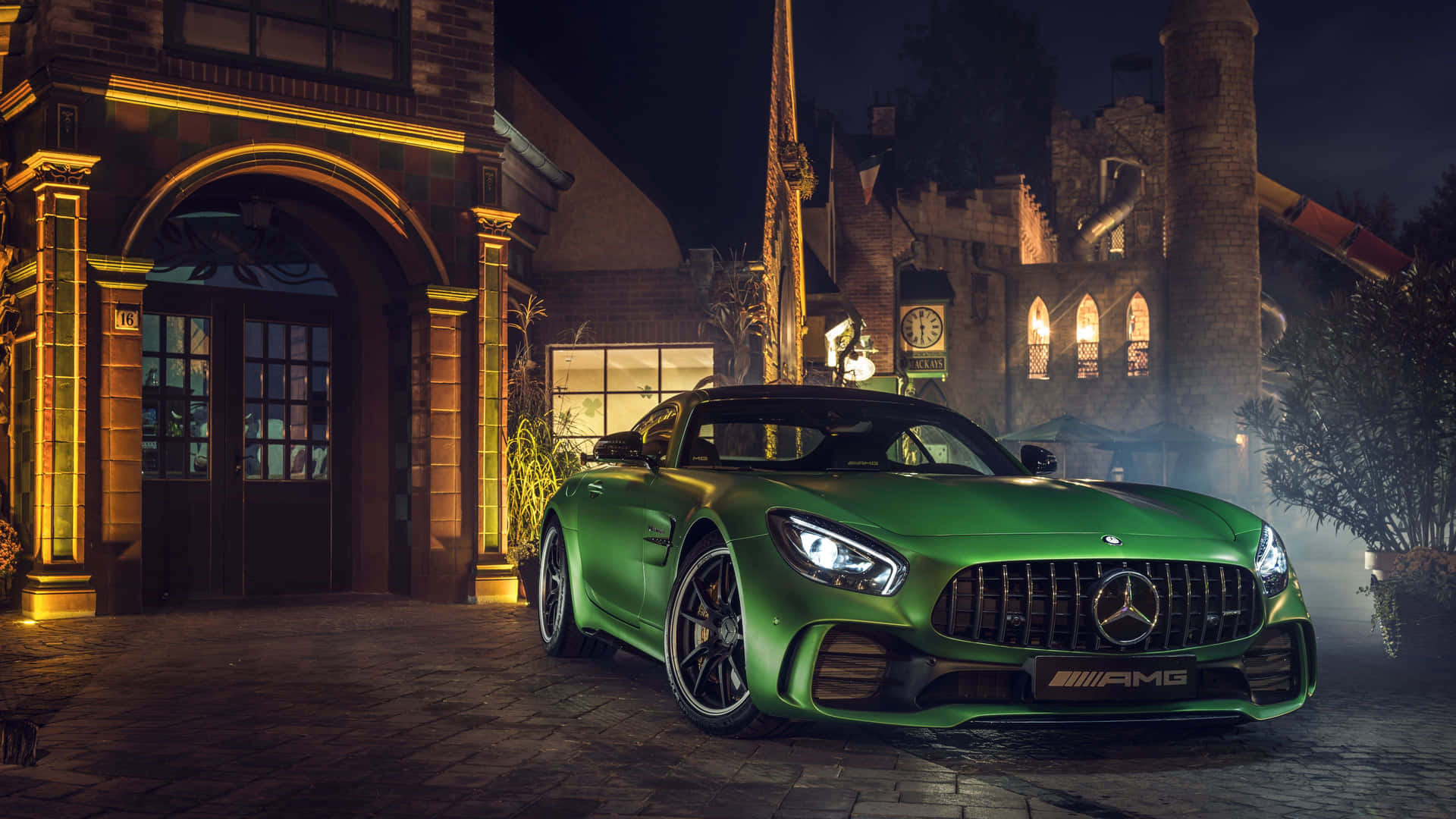 "Going Above and Beyond - Get Behind the Wheel of the Mercedes AMG GT" Wallpaper