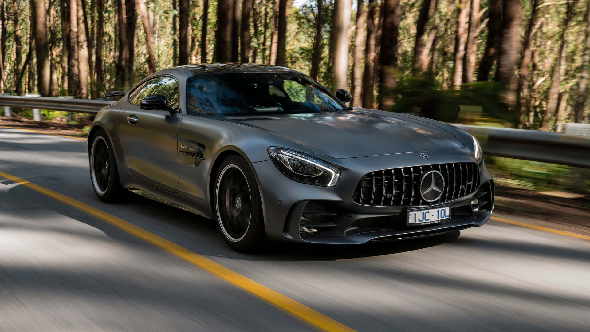 The Power and Prestige of the Mercedes Amg GT Wallpaper