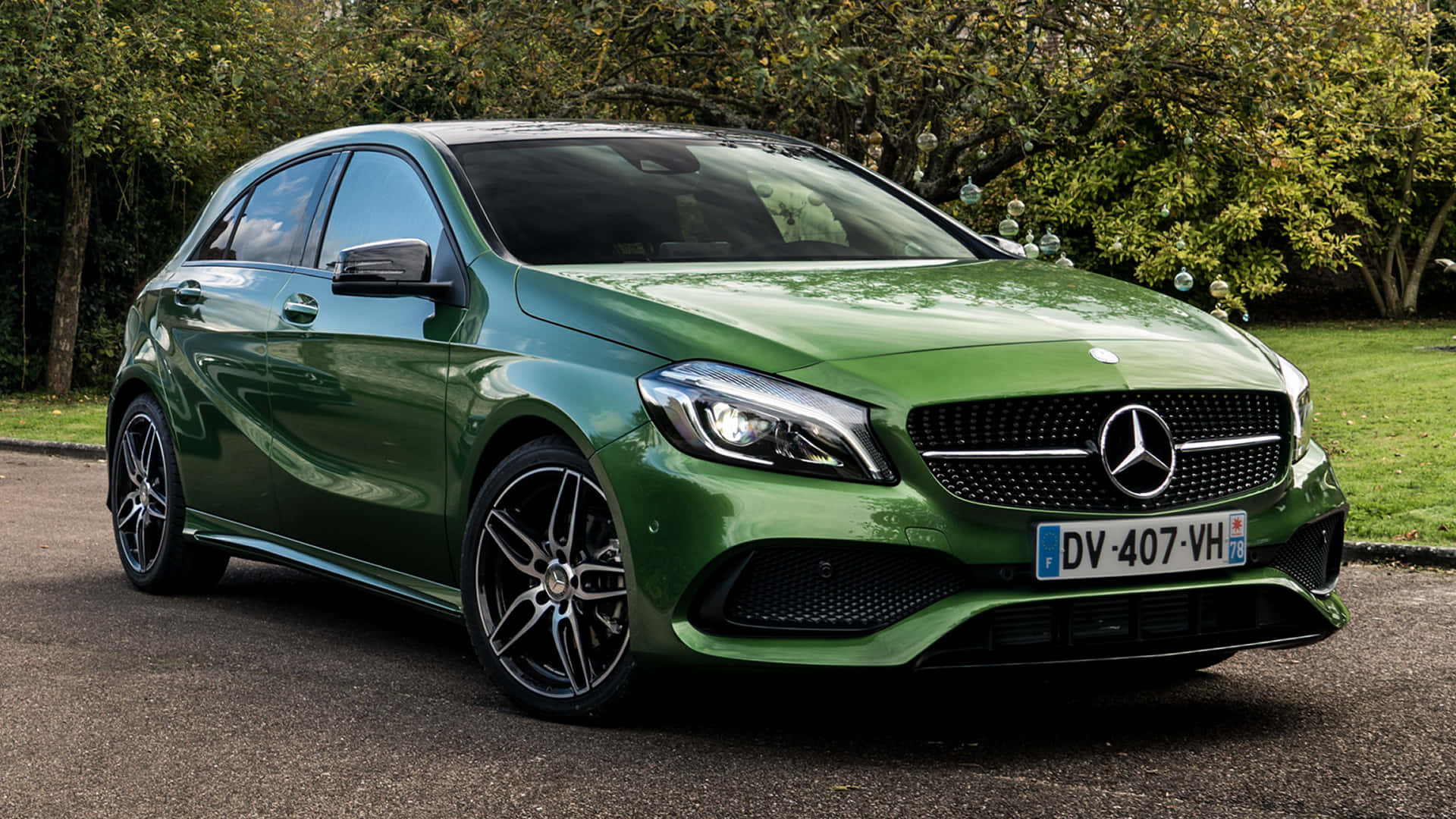 Sleek and Stylish Mercedes Benz A-Class Wallpaper