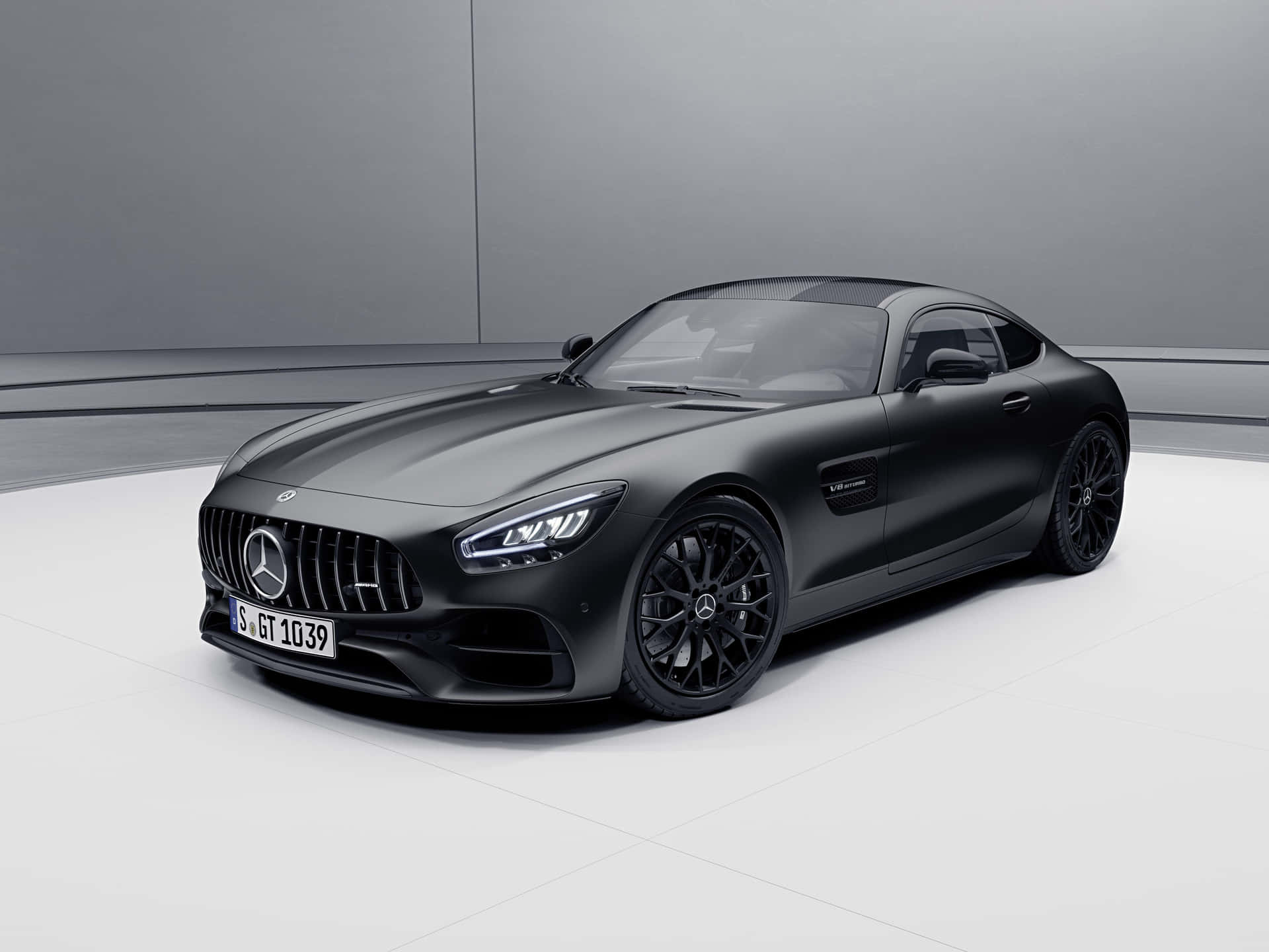 Sleek and Sporty Mercedes-Benz AMG GT Wallpaper