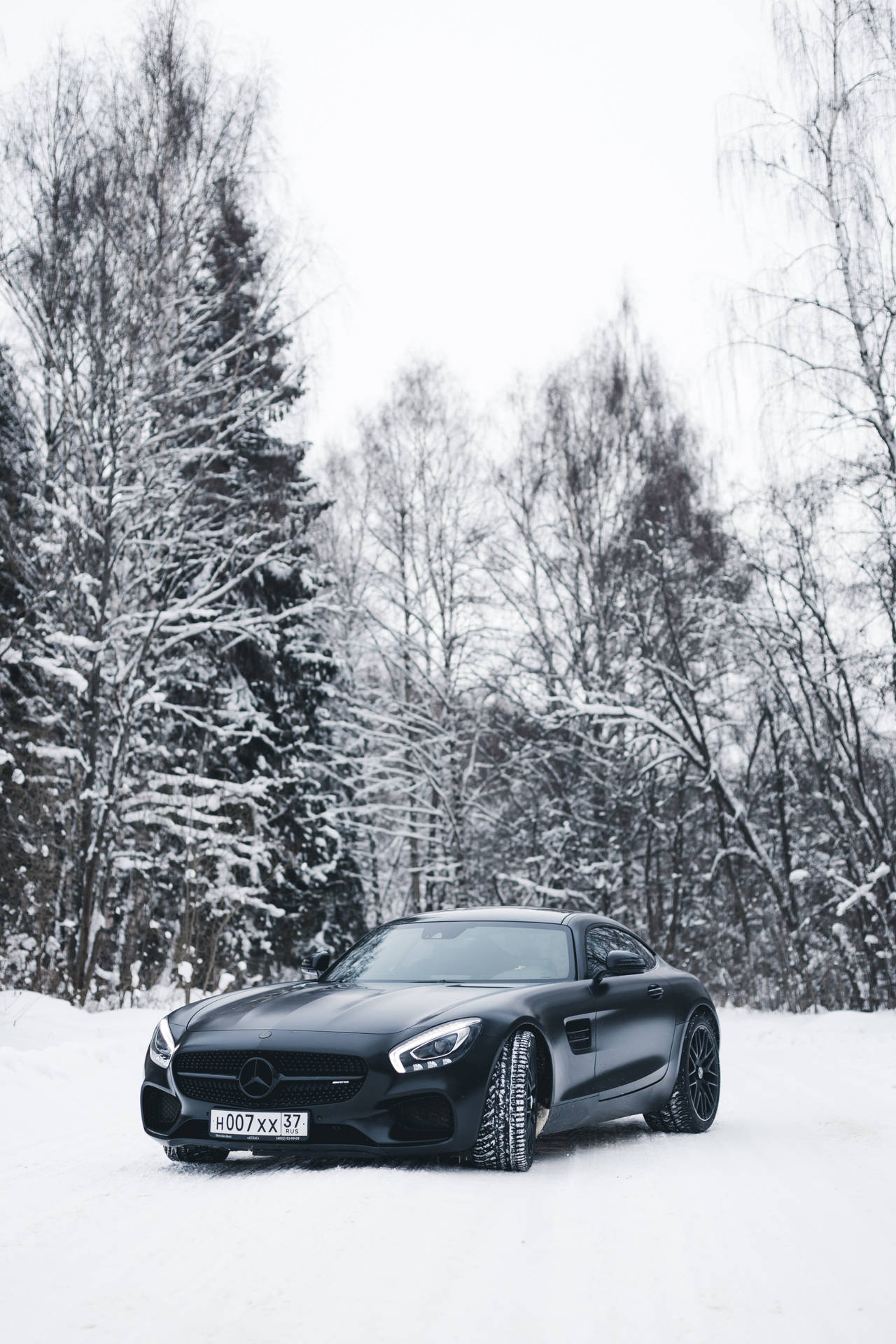 Black Mercedes-Benz AMG Wallpaper