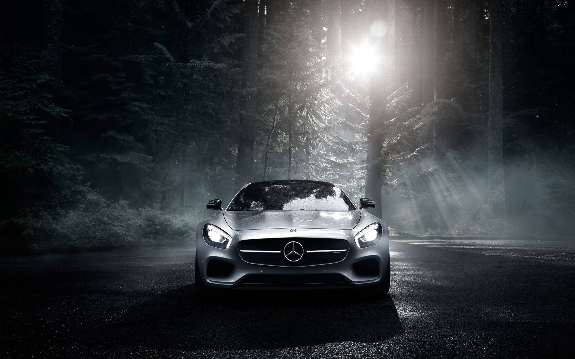 "The Style and Power of Mercedes Benz AMG" Wallpaper