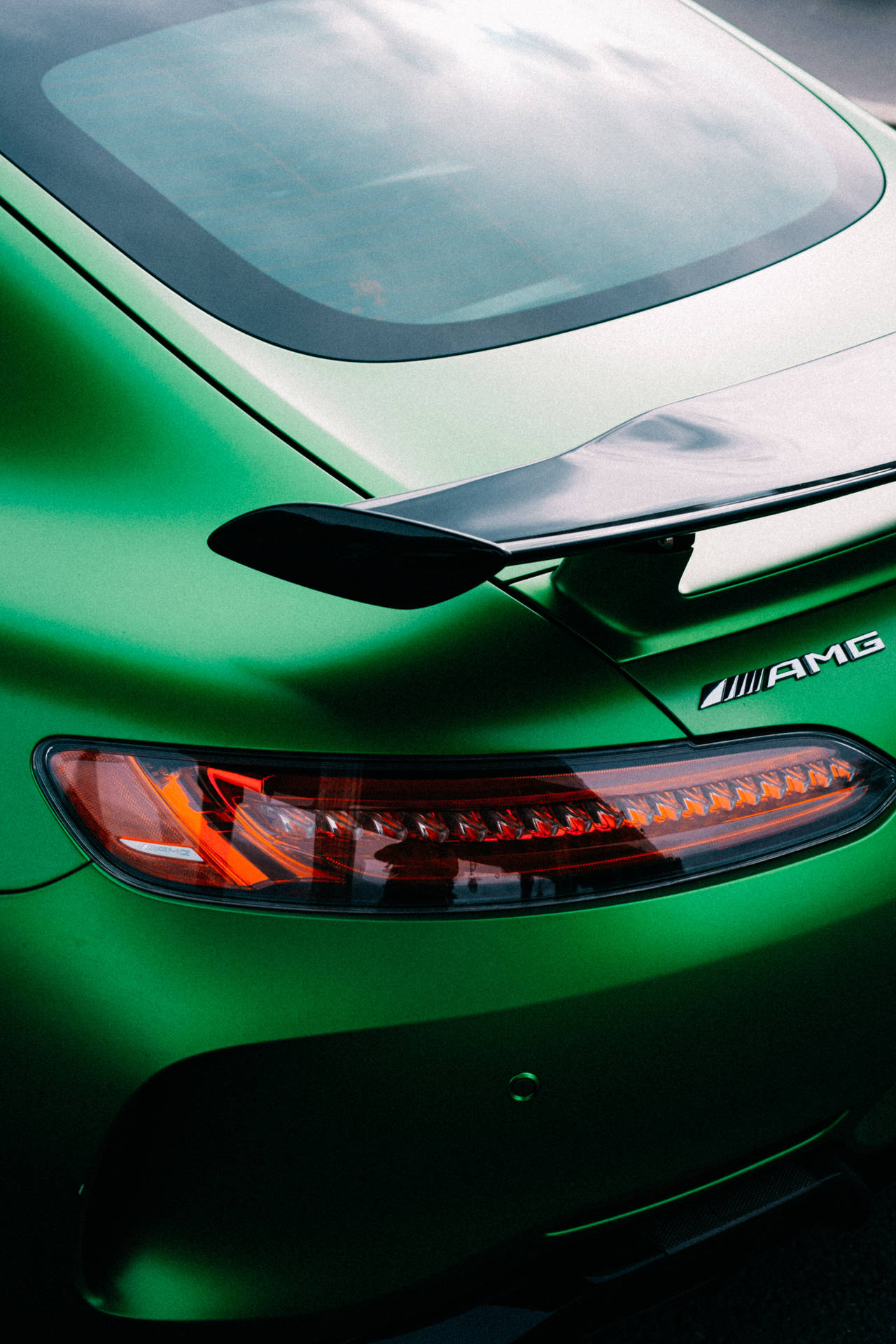 Green Mercedes-Benz AMG Wallpaper