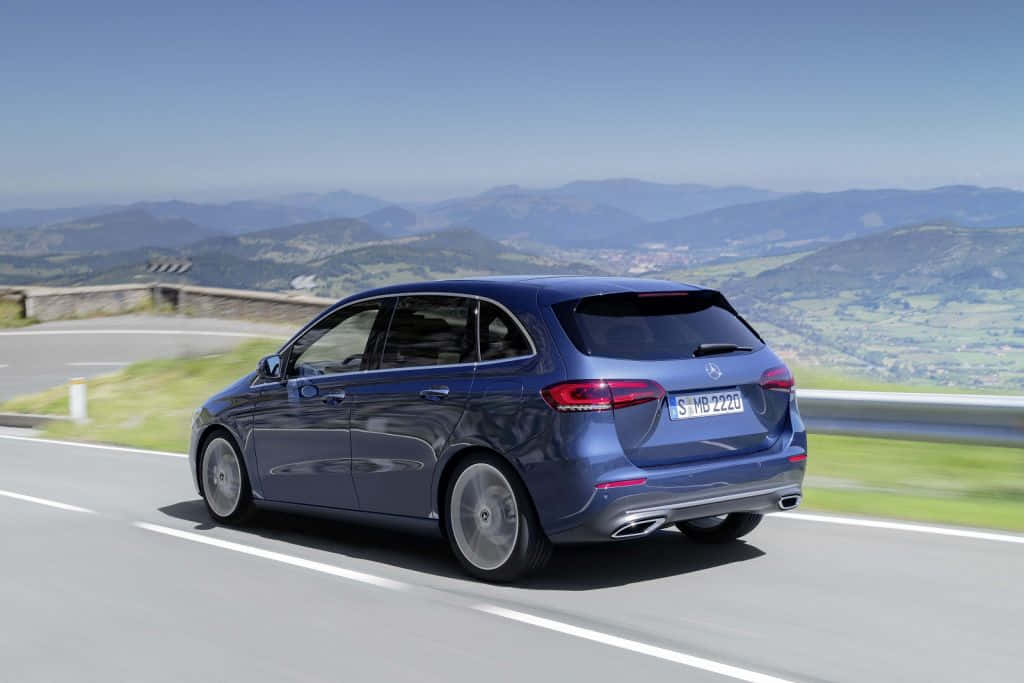 Mercedes Benz B-Class: Luxury and Performance in Harmony Wallpaper