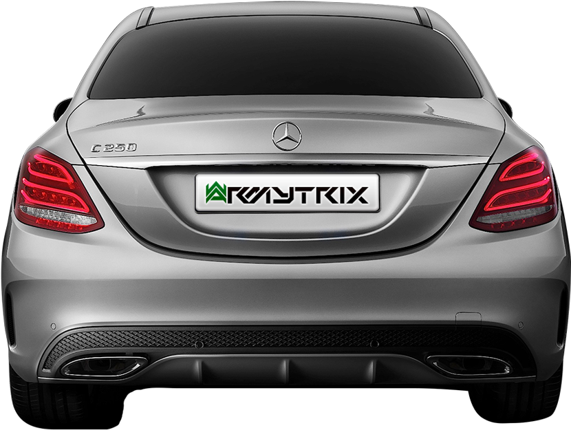 Download Mercedes Benz C250 Rear View | Wallpapers.com