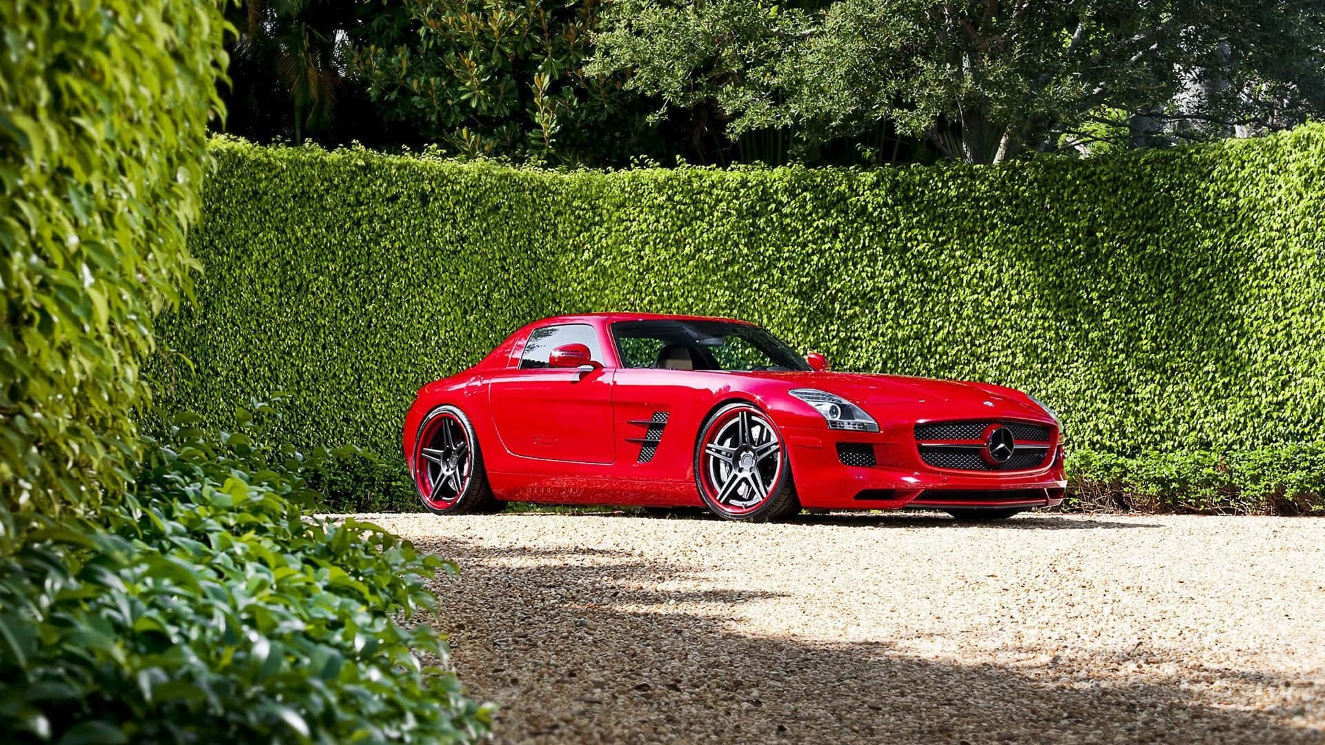 Erlebensie Den Luxus Eines Mercedes Benz Wallpaper