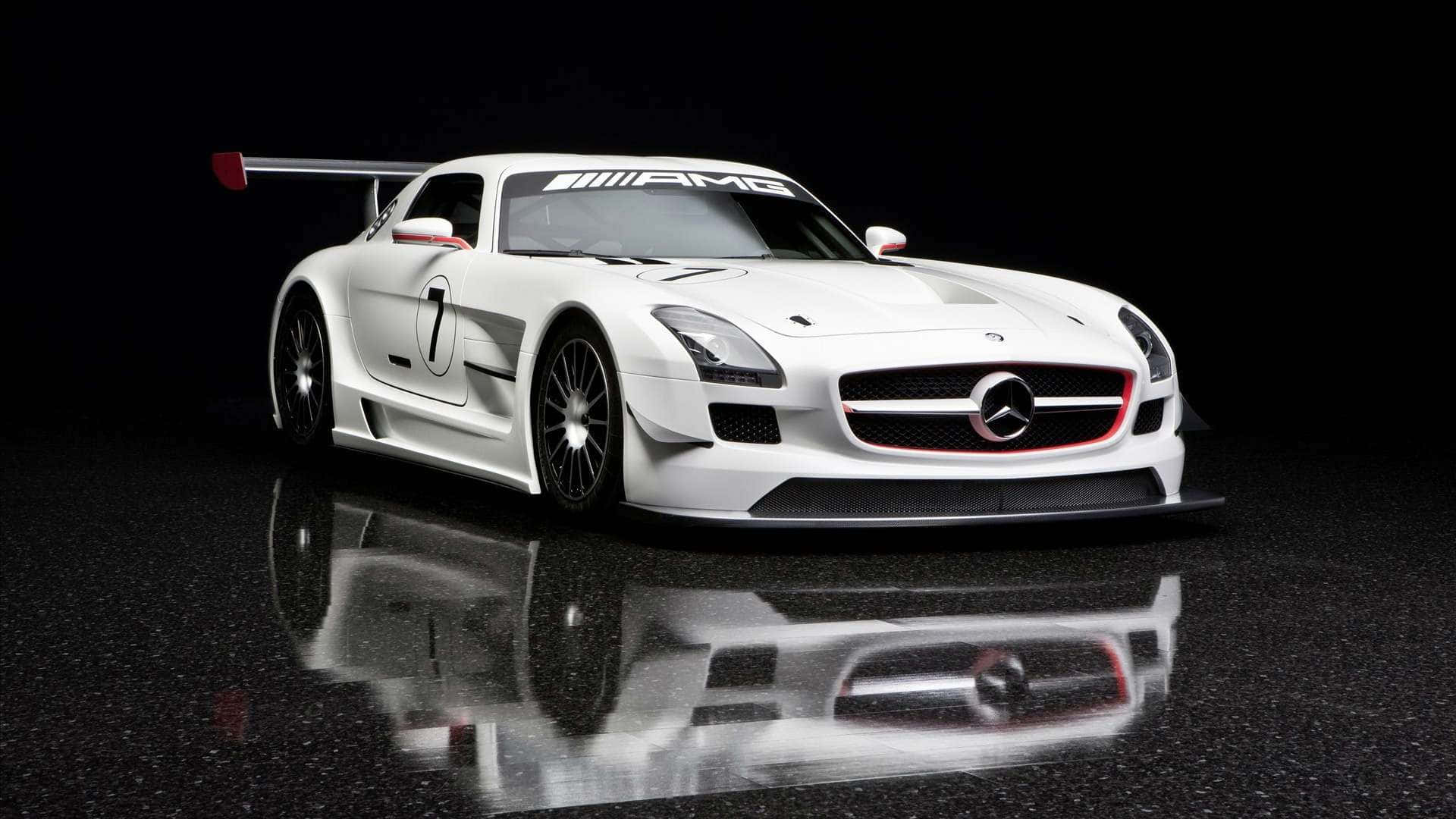 A Stylish Mercedes-Benz Car in All Its HD Glory Wallpaper