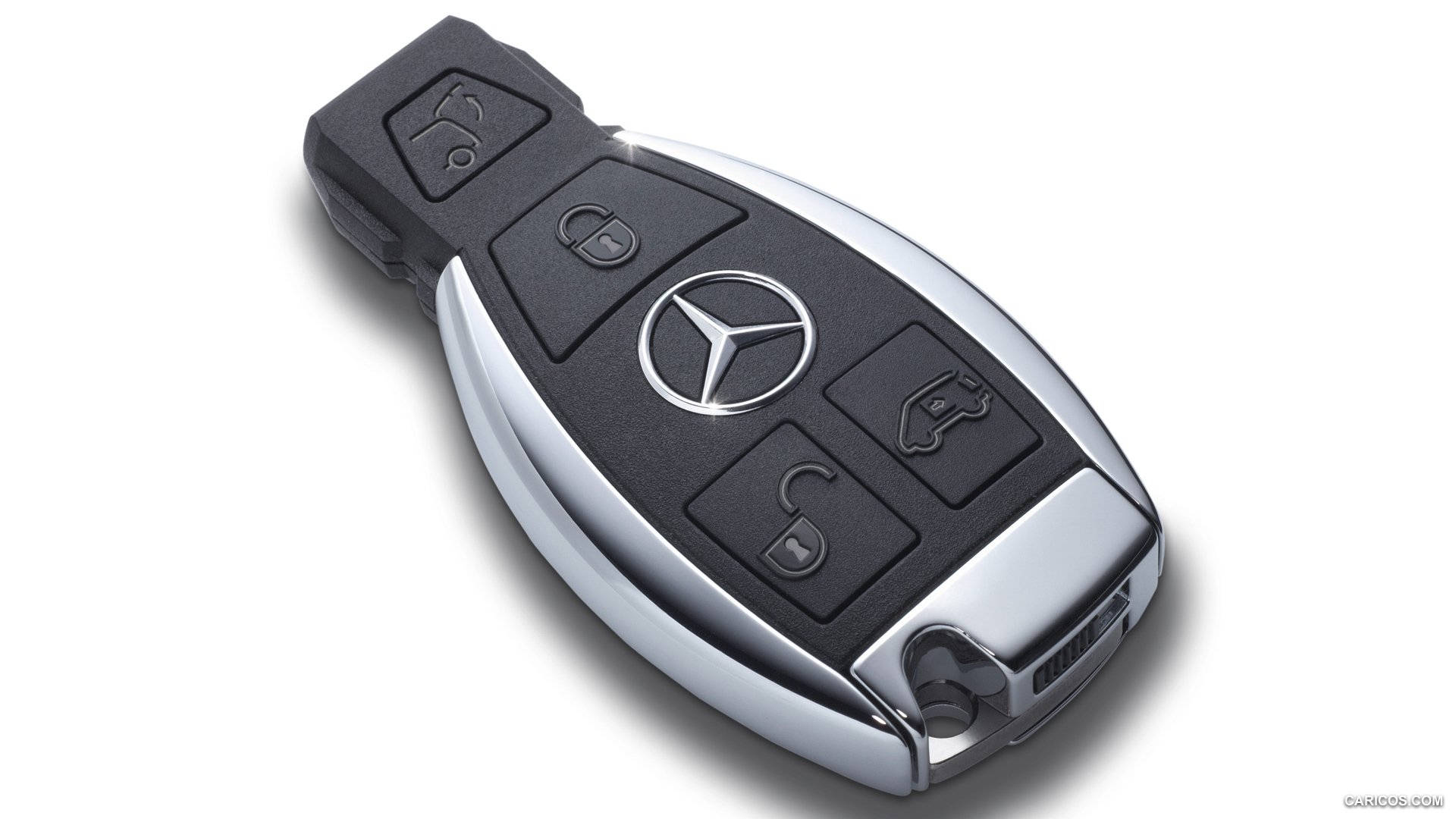 Close-Up of Mercedes-Benz Car Key Wallpaper