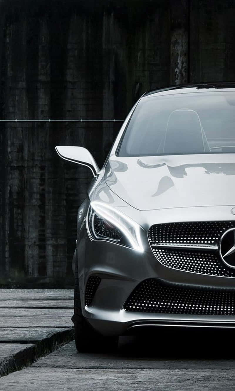 Sleek and Sophisticated Mercedes-Benz CLA-Class Wallpaper