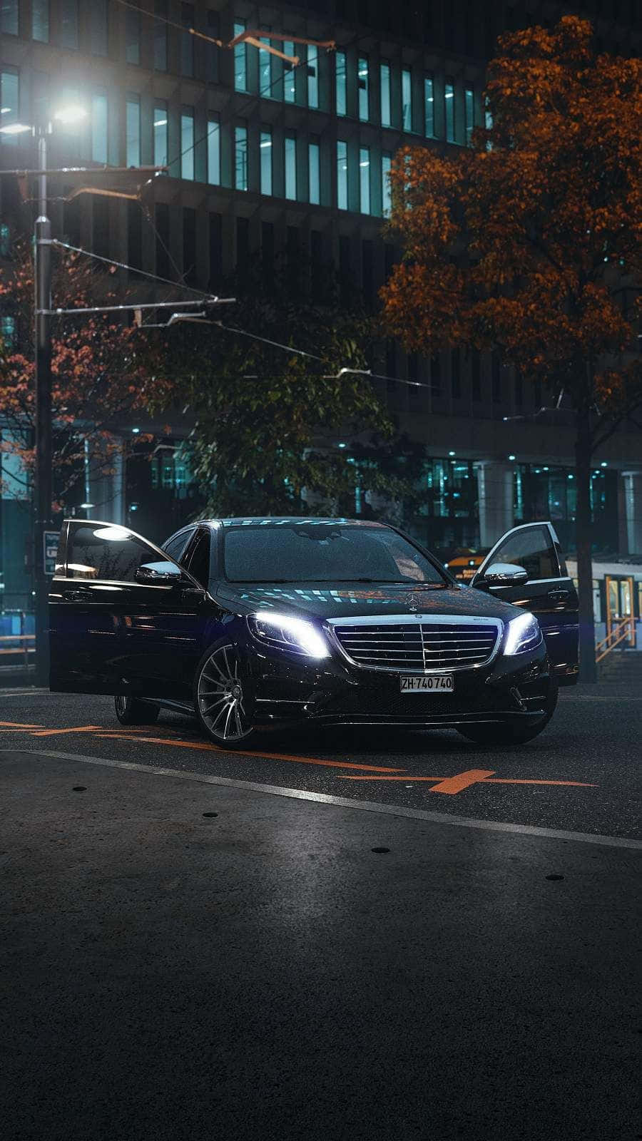 Klassisk luksus: Mercedes Benz Class E Wallpaper