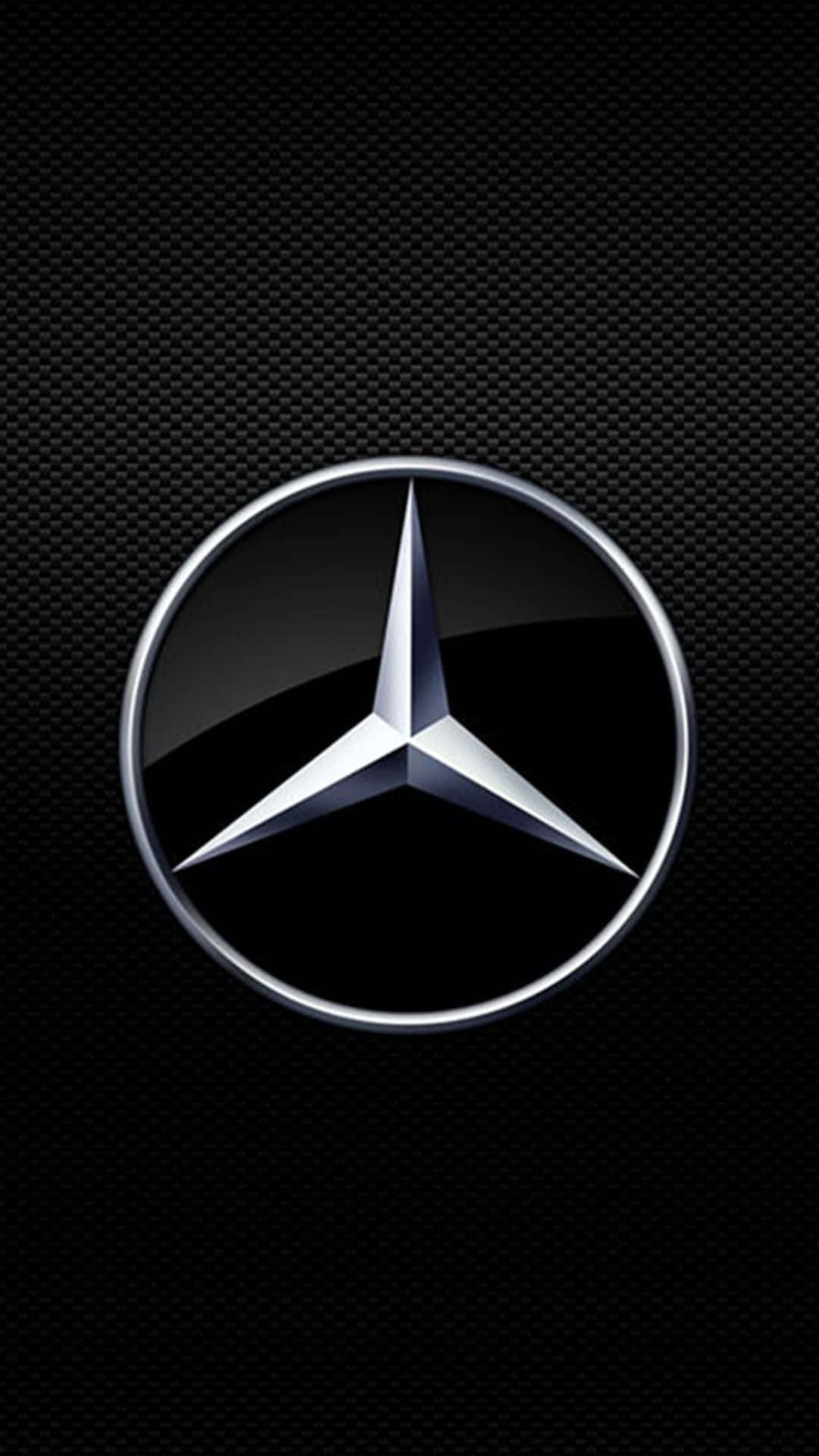 Nyd luksusen af en Mercedes Benz lige i håndfladen. Wallpaper