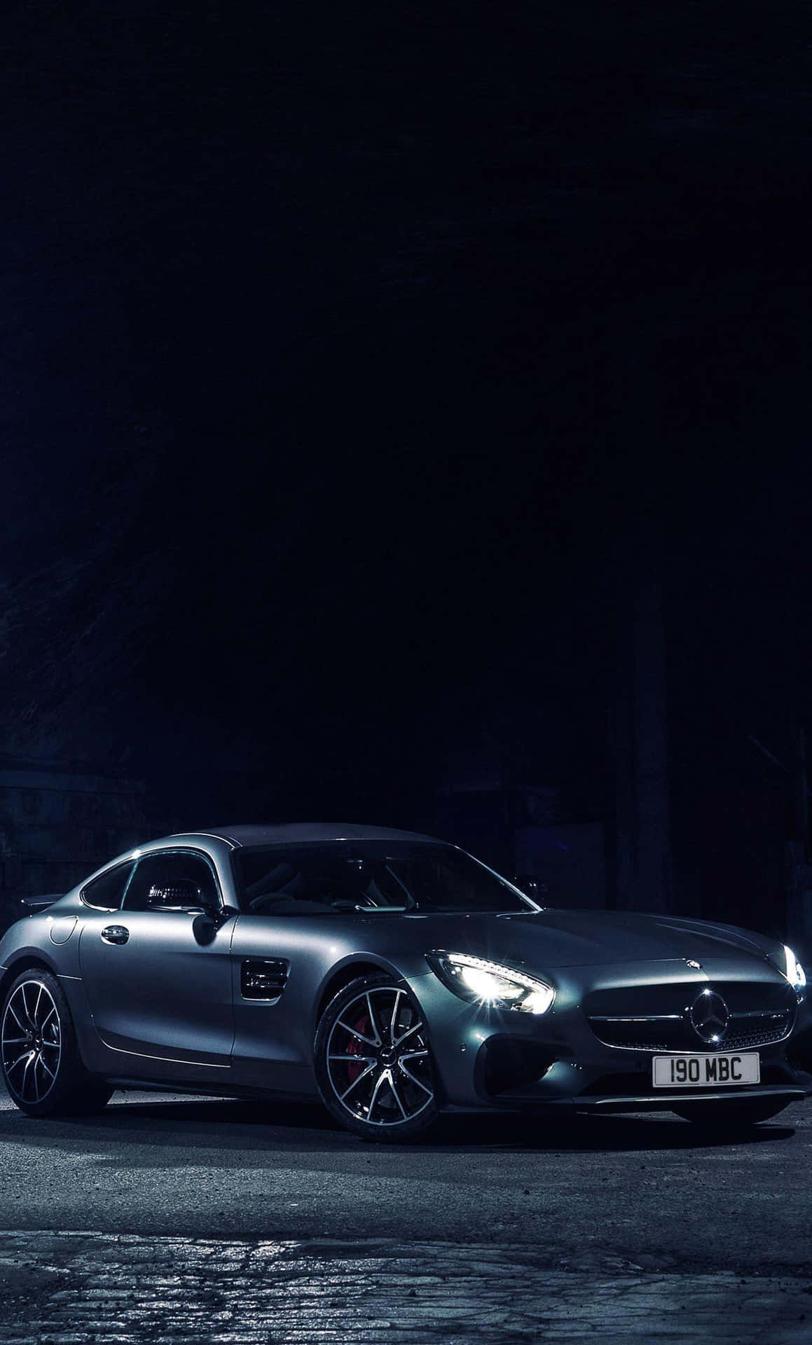 Ride in Style with a Mercedes Benz Iphone Wallpaper