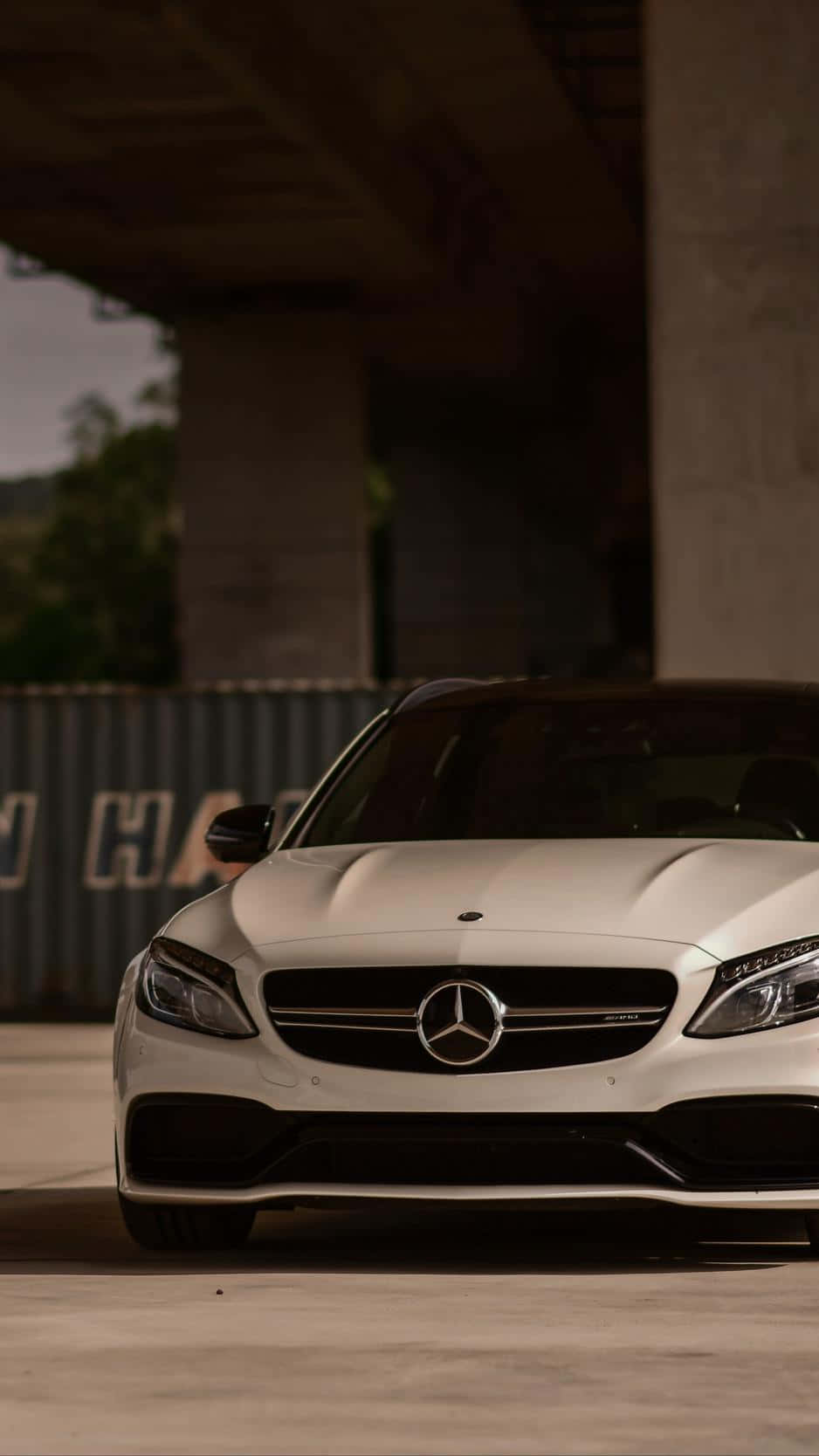 Drive Your Digital Life in Style with the Mercedes Benz Iphone Wallpaper