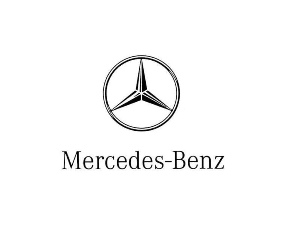 Mercedesbenz-logotypen - Det Ikoniska Symbolen För Lyx.