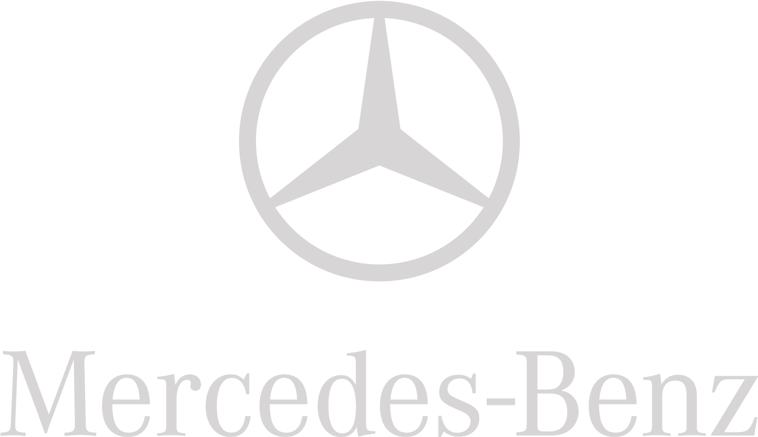 Mercedes Benz Logo Silver PNG