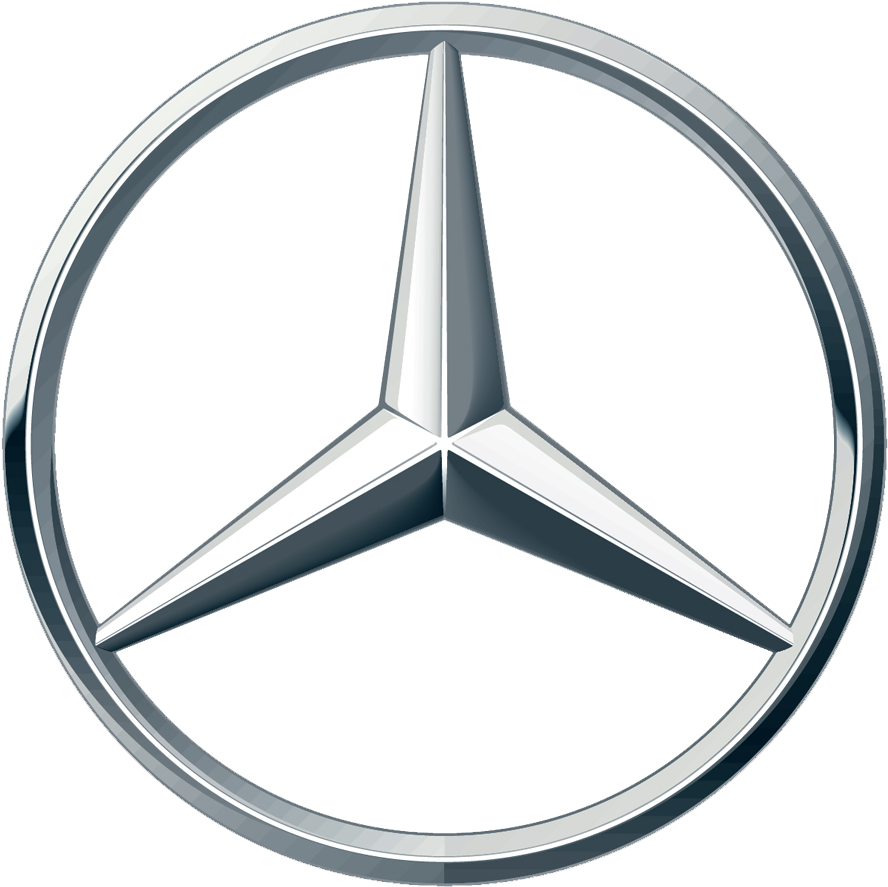 Mercedes Benz Logo Silver PNG