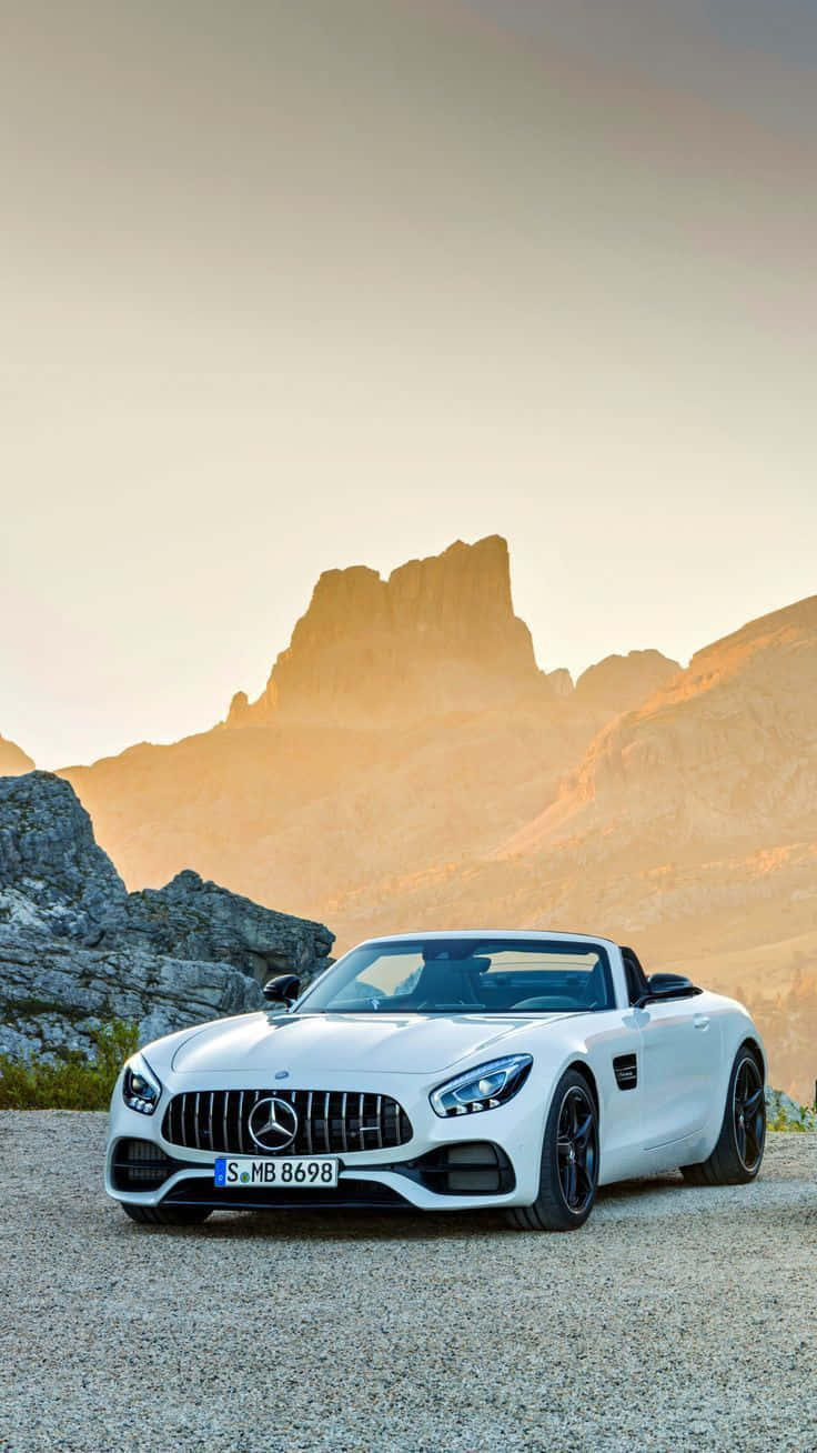 Get Ready to Maximize Your Luxurious Lifestyle with Mercedes-Benz Phone Wallpaper