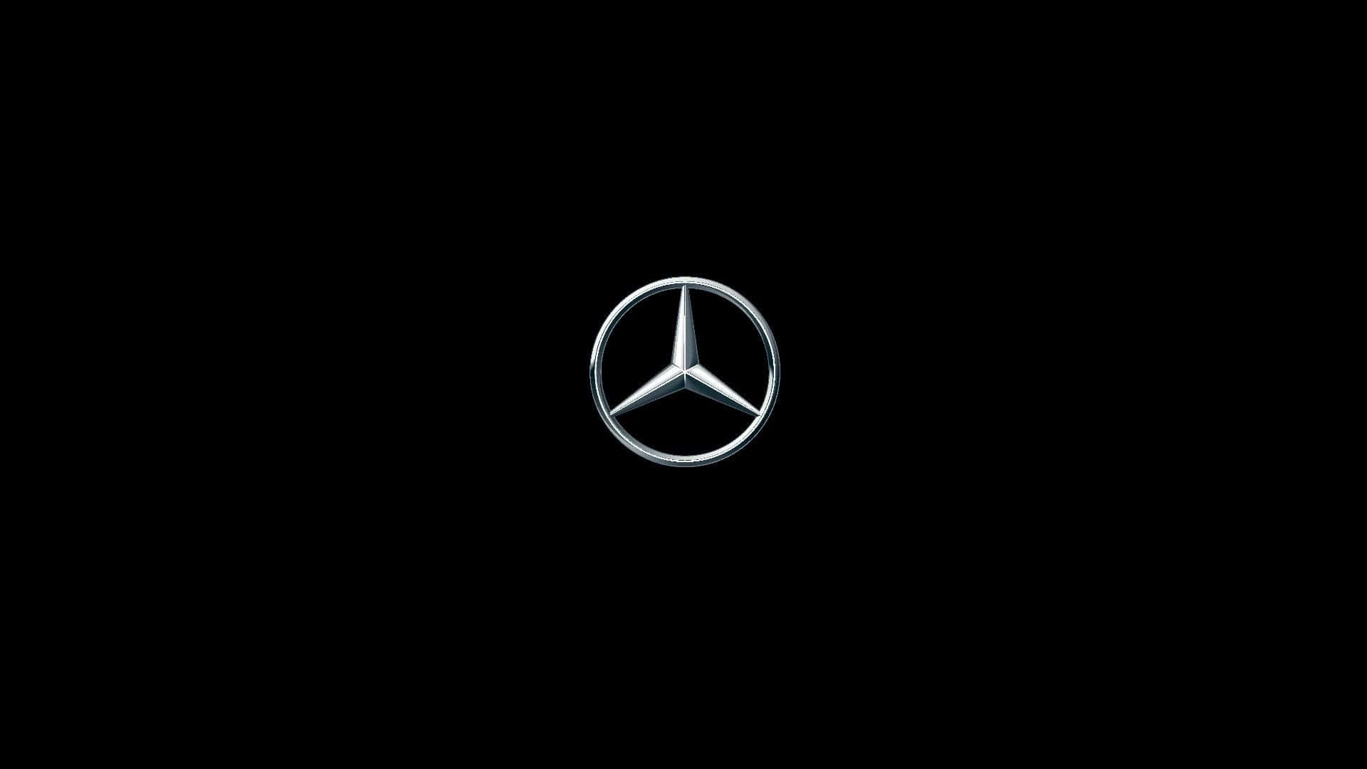 An All-Black Luxurious Mercedes Wallpaper