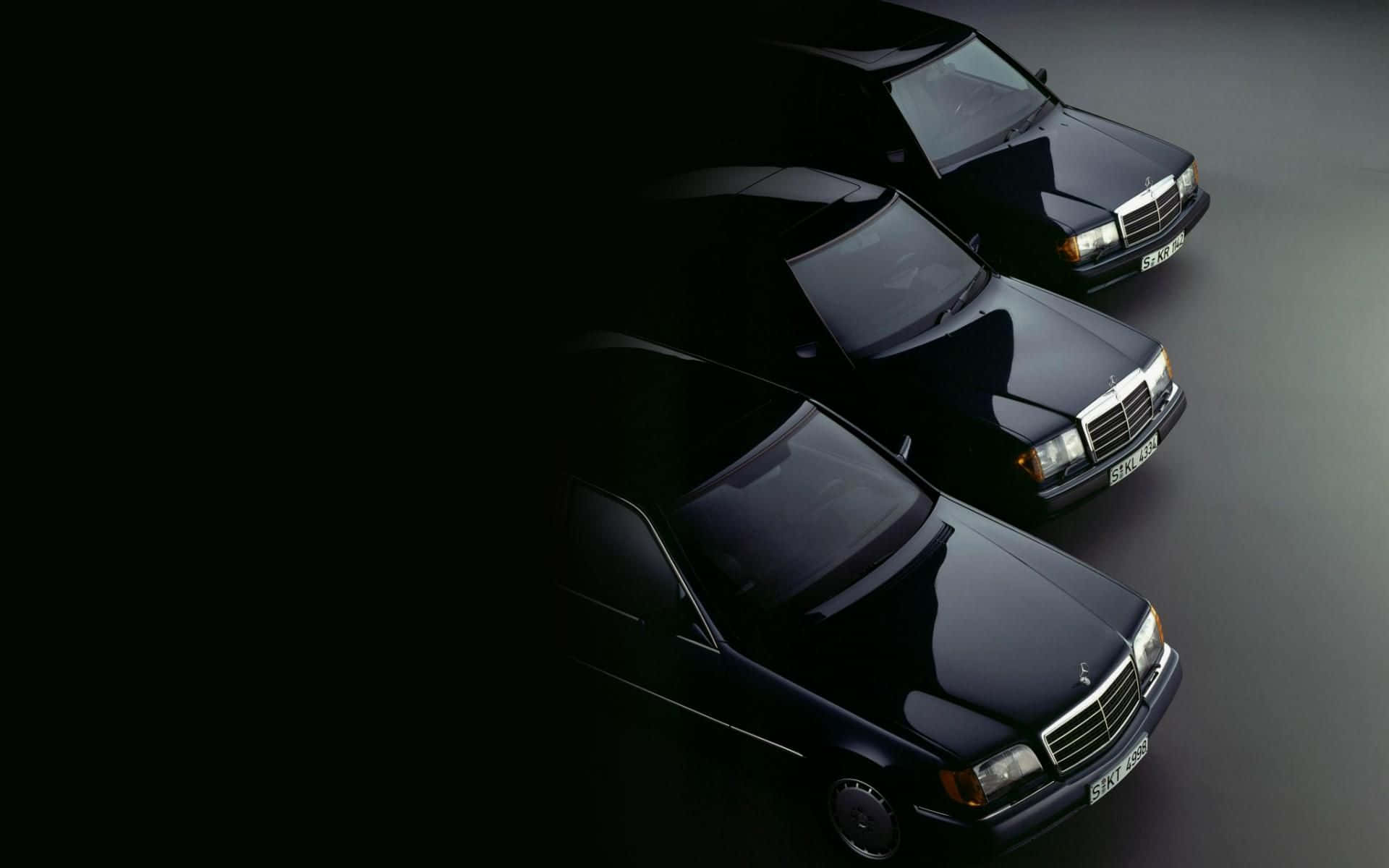 Classic Black Mercedes-Benz Wallpaper