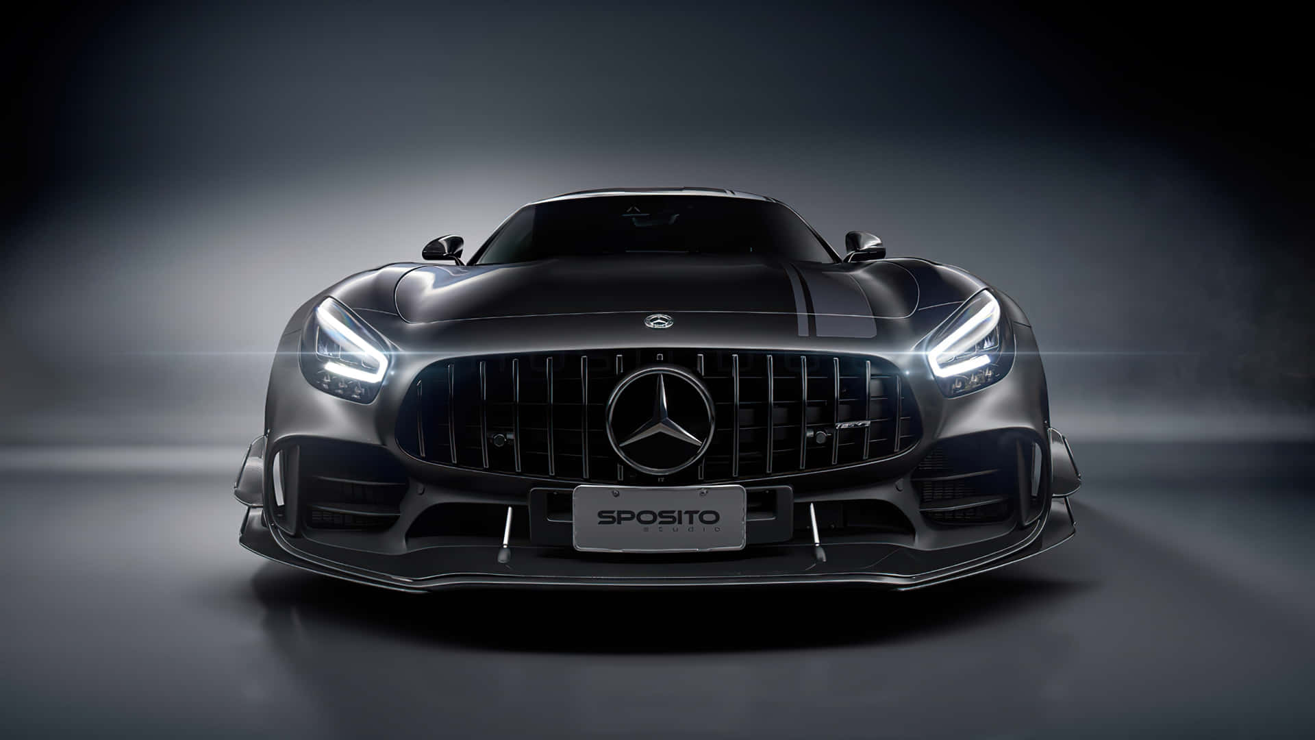 Oplev luksus af denne moderne Mercedes bil 4K! Wallpaper