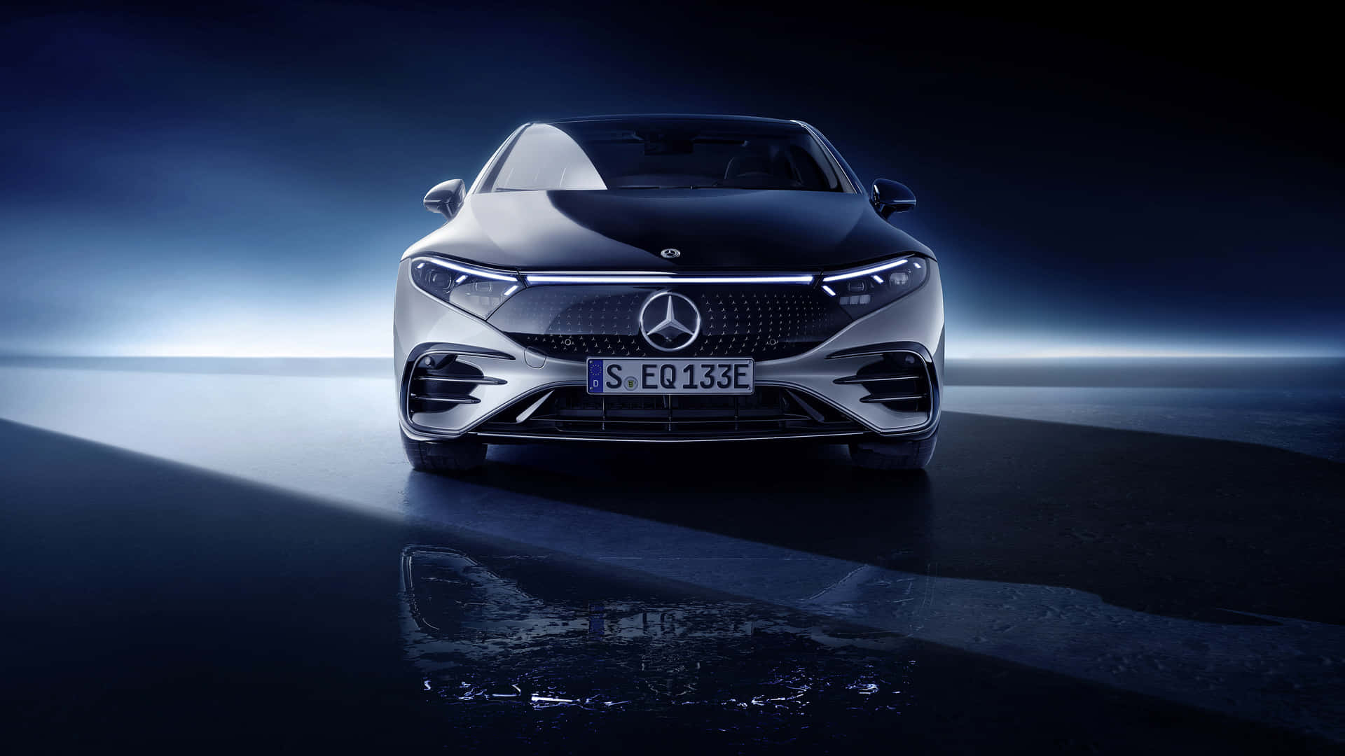Mercedes E-class Car Spotlight 4k Wallpaper
