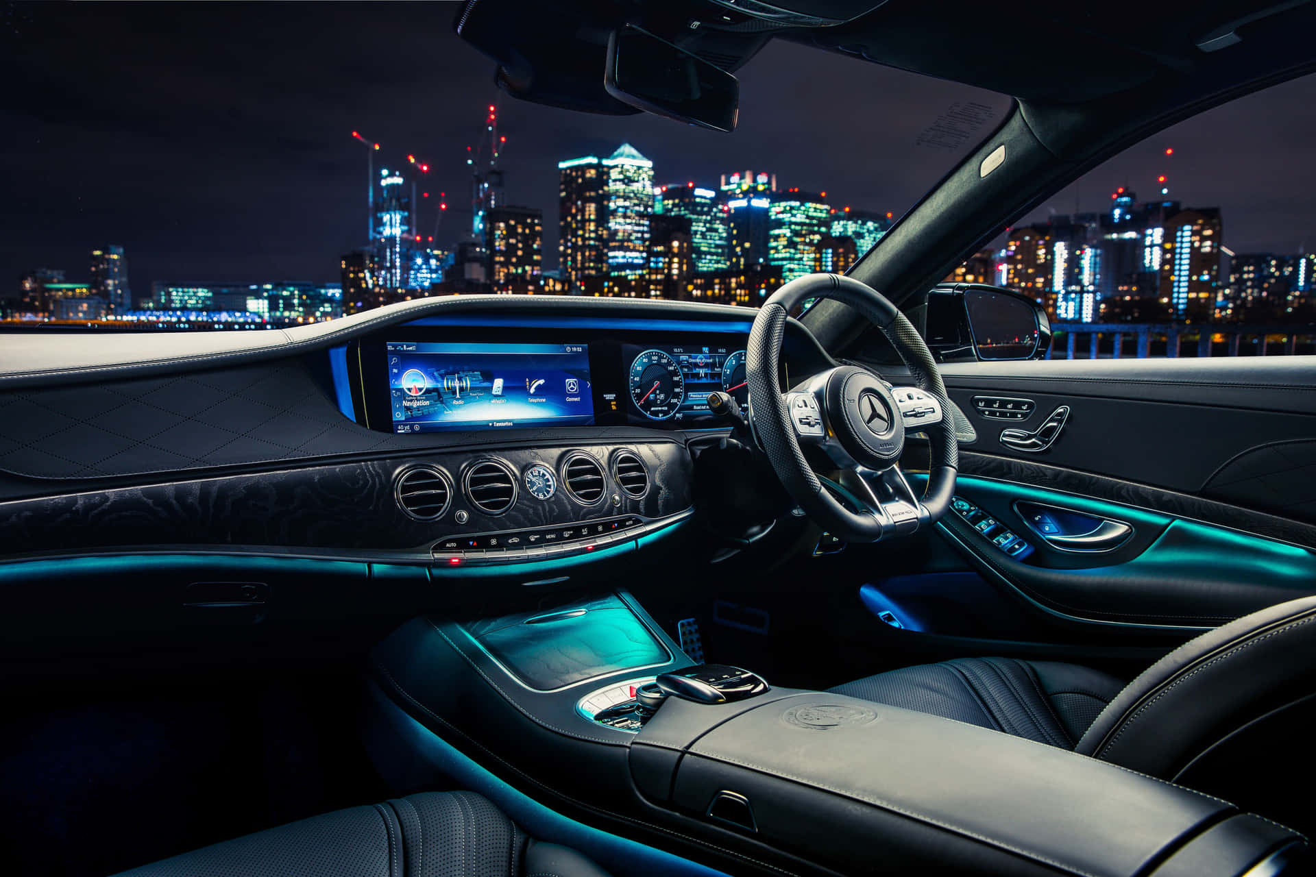 Image  Exquisite Mercedes Car in Radiant 4k Resolution Wallpaper