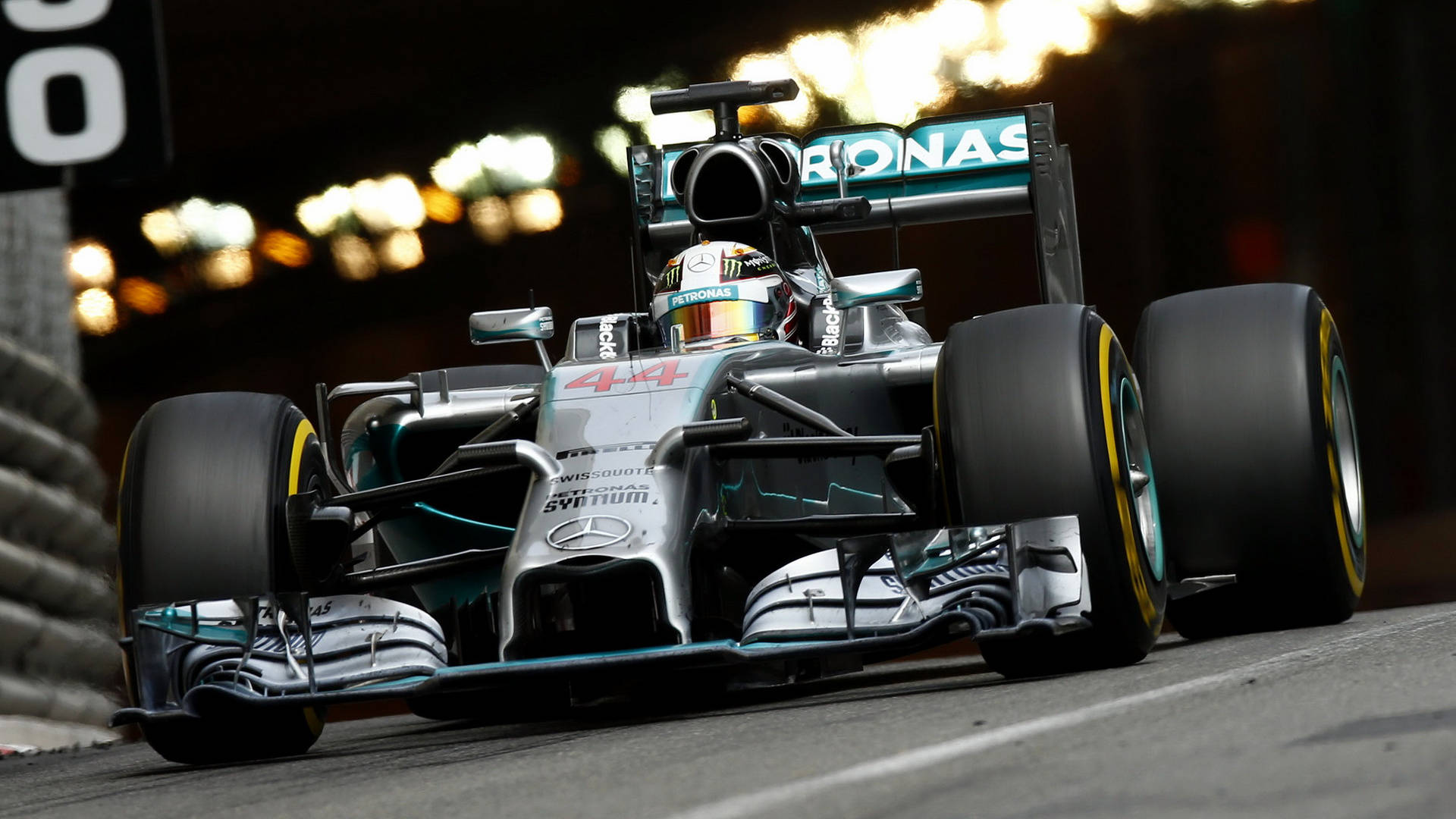 Get Ready To Start Your Mercedes F1 Experience Wallpaper