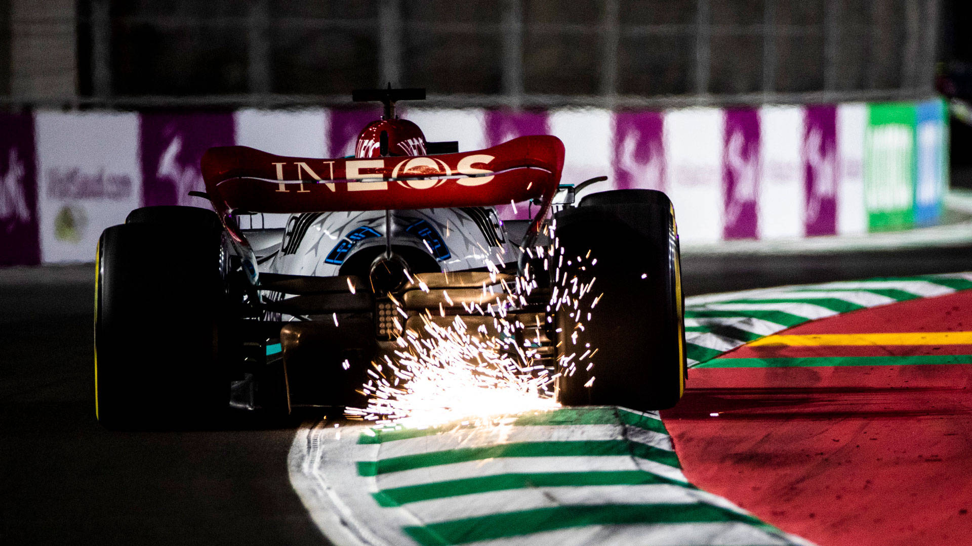 Image  Experience the power of Mercedes F1 on your Iphone Wallpaper