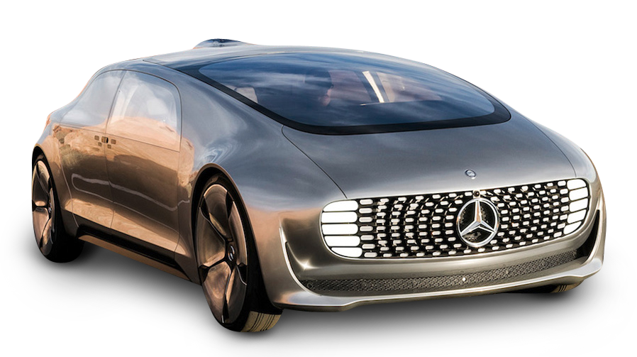 Mercedes Futuristic Concept Car PNG
