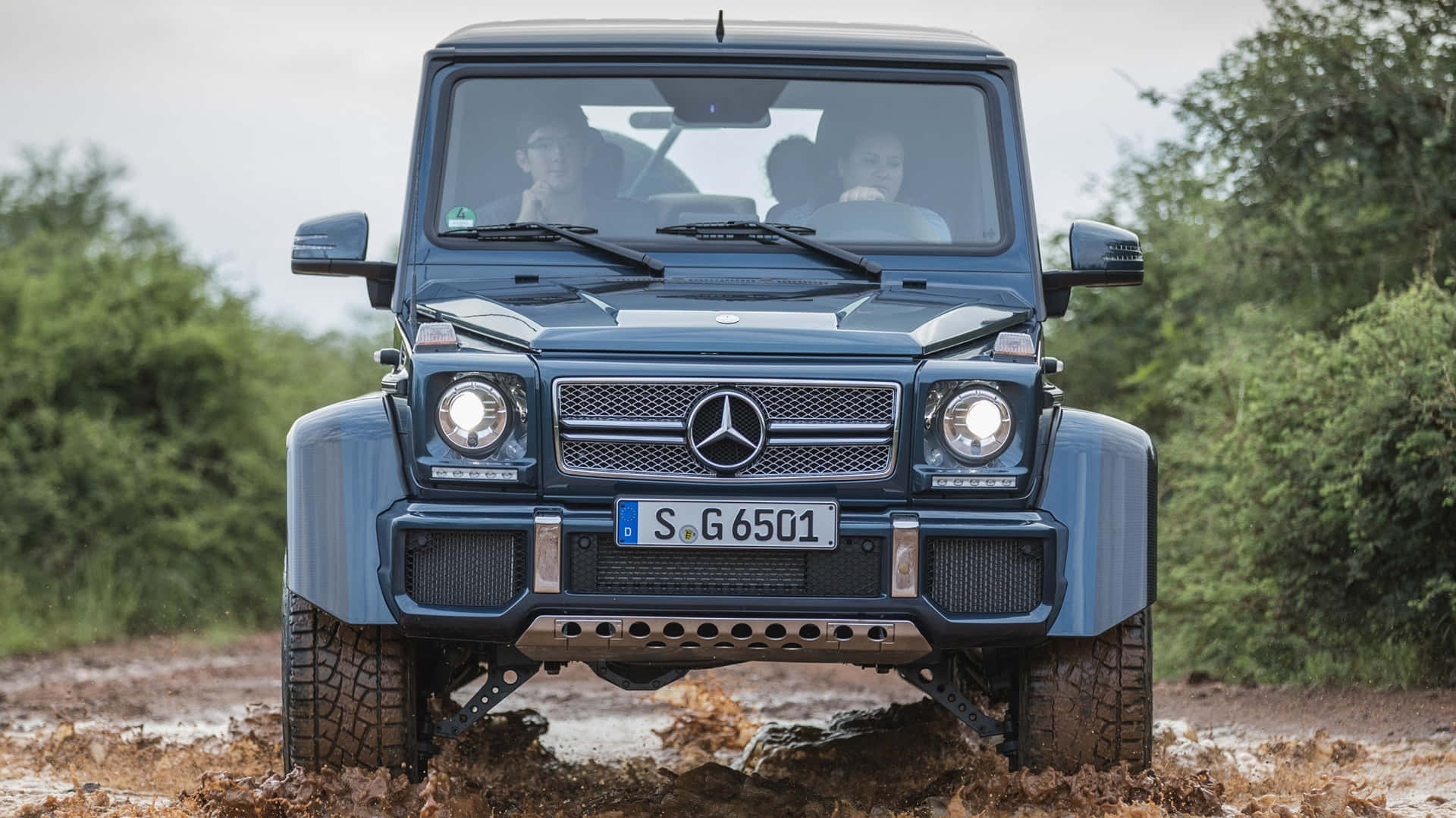 Aventure Tout Terrain De La Mercedes G Class Fond d'écran