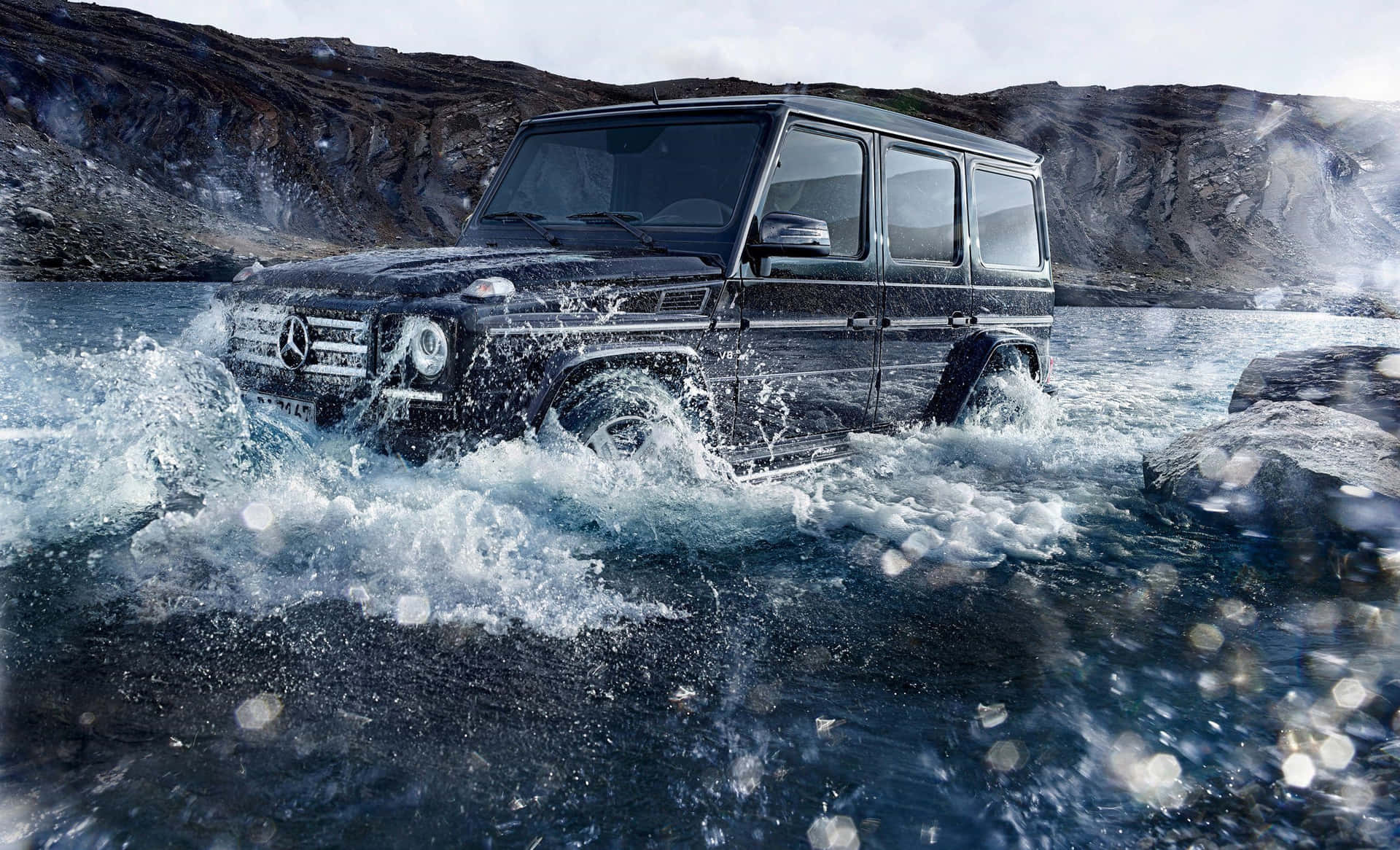 Mercedes G Wagon Off Road Adventure Wallpaper