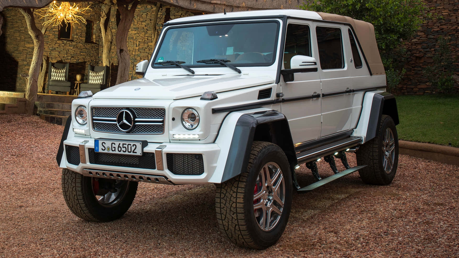 Mercedes G63 A M G Landaulet Extérieur Fond d'écran