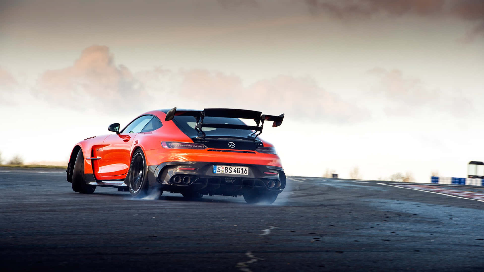 Move At Your Own Pace With The Mercedes GTS Wallpaper