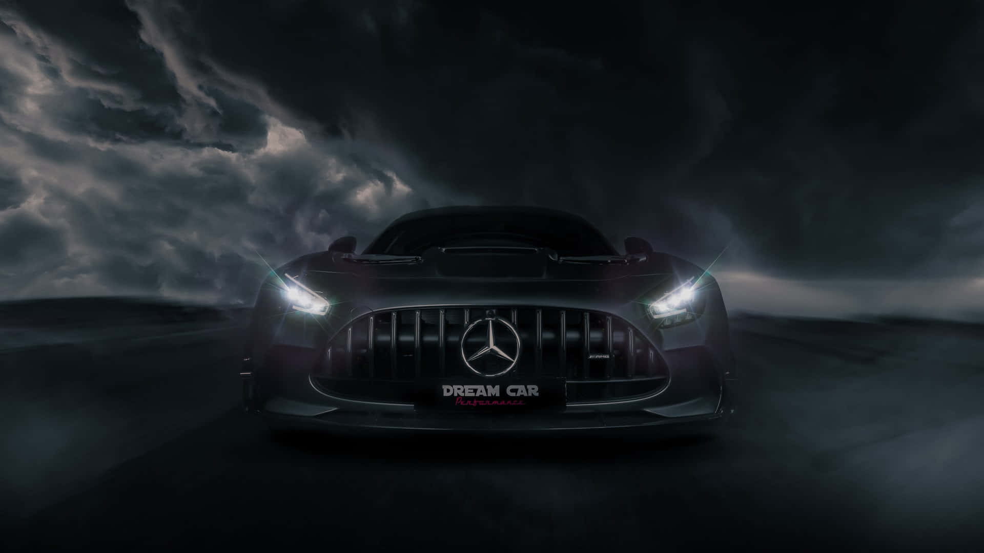 Oplev ægte luksus i Mercedes-GTS temaet. Wallpaper